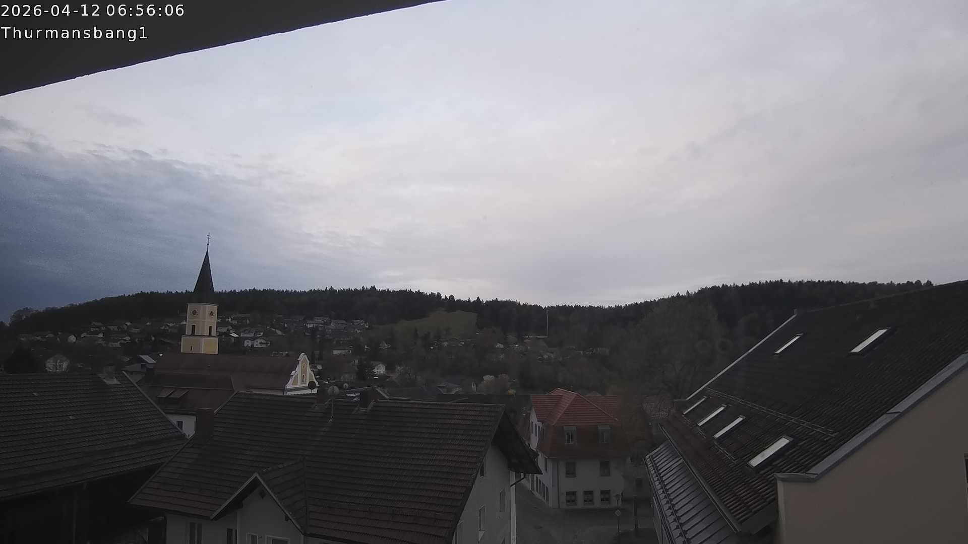Archiv Foto Webcam Blick auf Thurmansbang im Bayerischen Wald