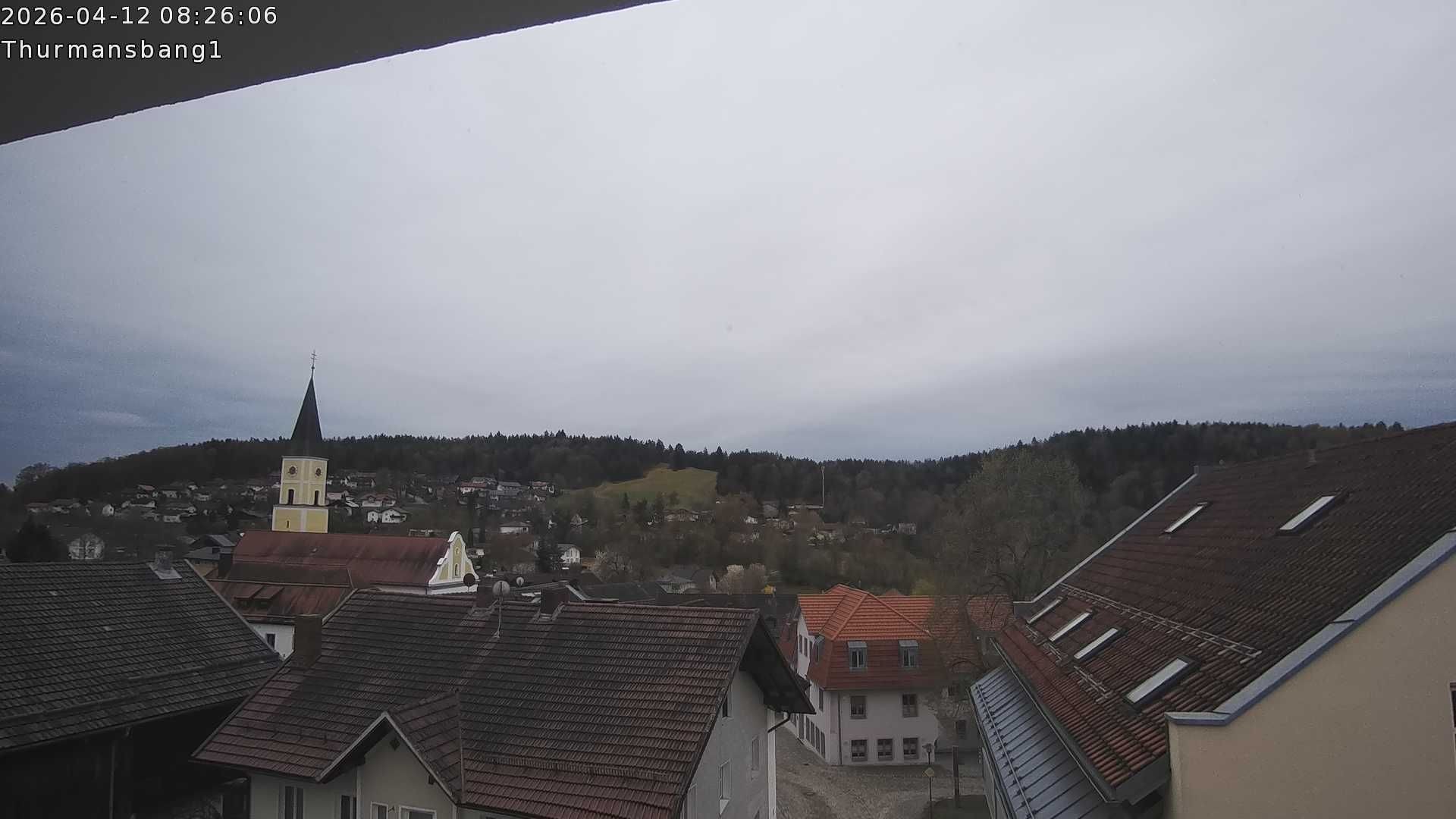 Archiv Foto Webcam Blick auf Thurmansbang im Bayerischen Wald