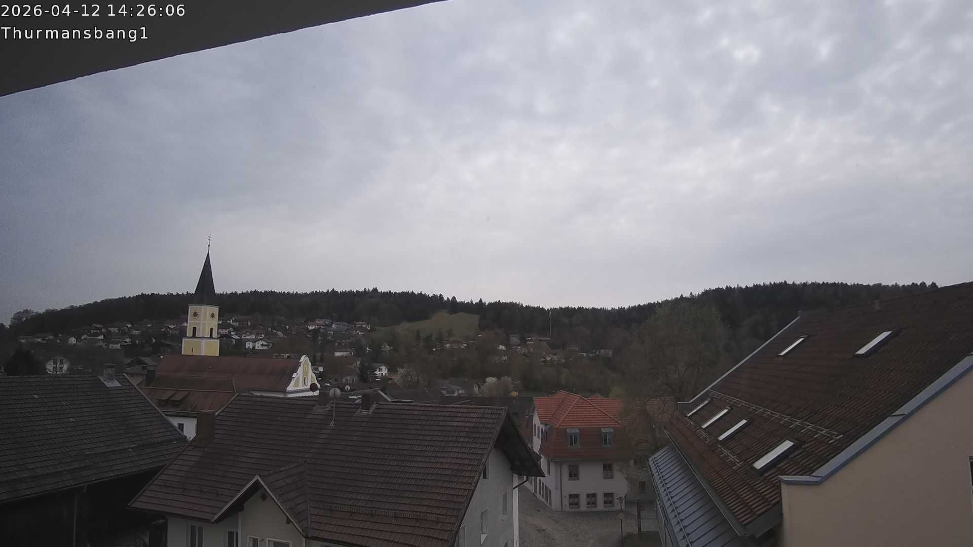 Archiv Foto Webcam Blick auf Thurmansbang im Bayerischen Wald