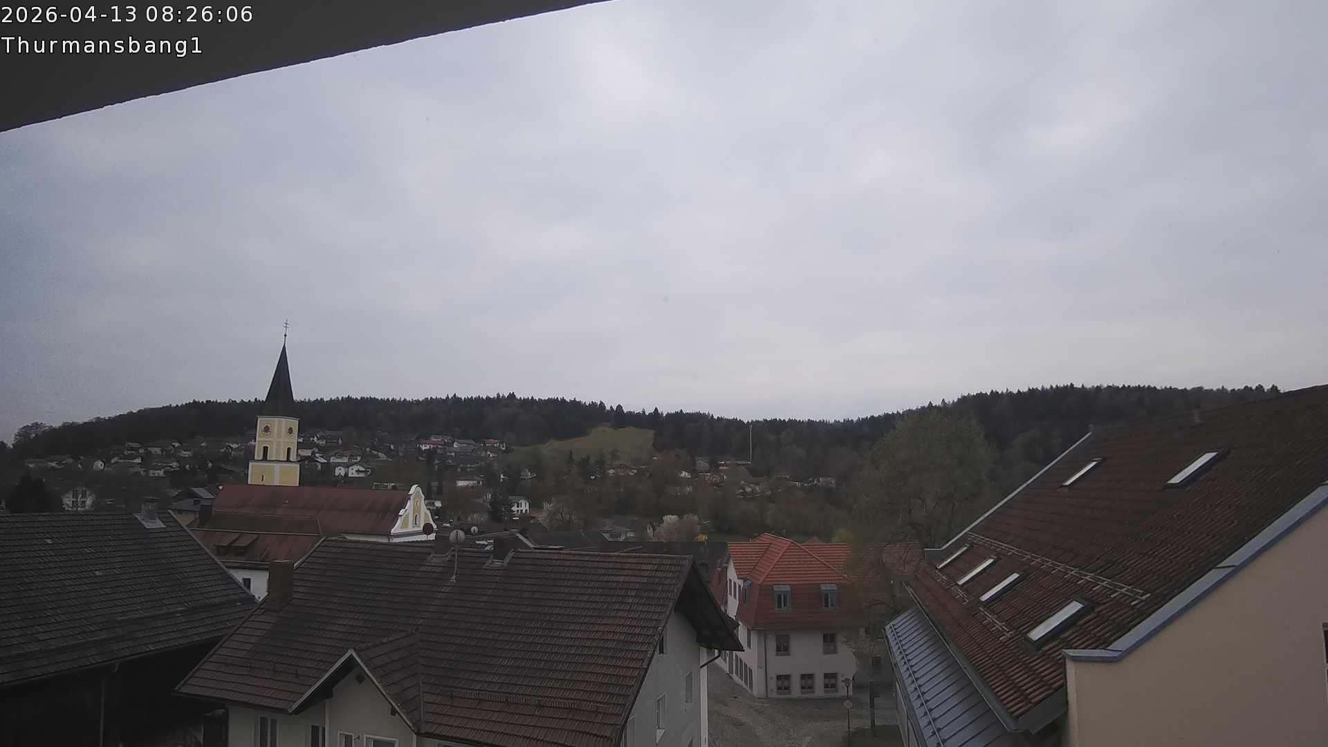 Archiv Foto Webcam Blick auf Thurmansbang im Bayerischen Wald