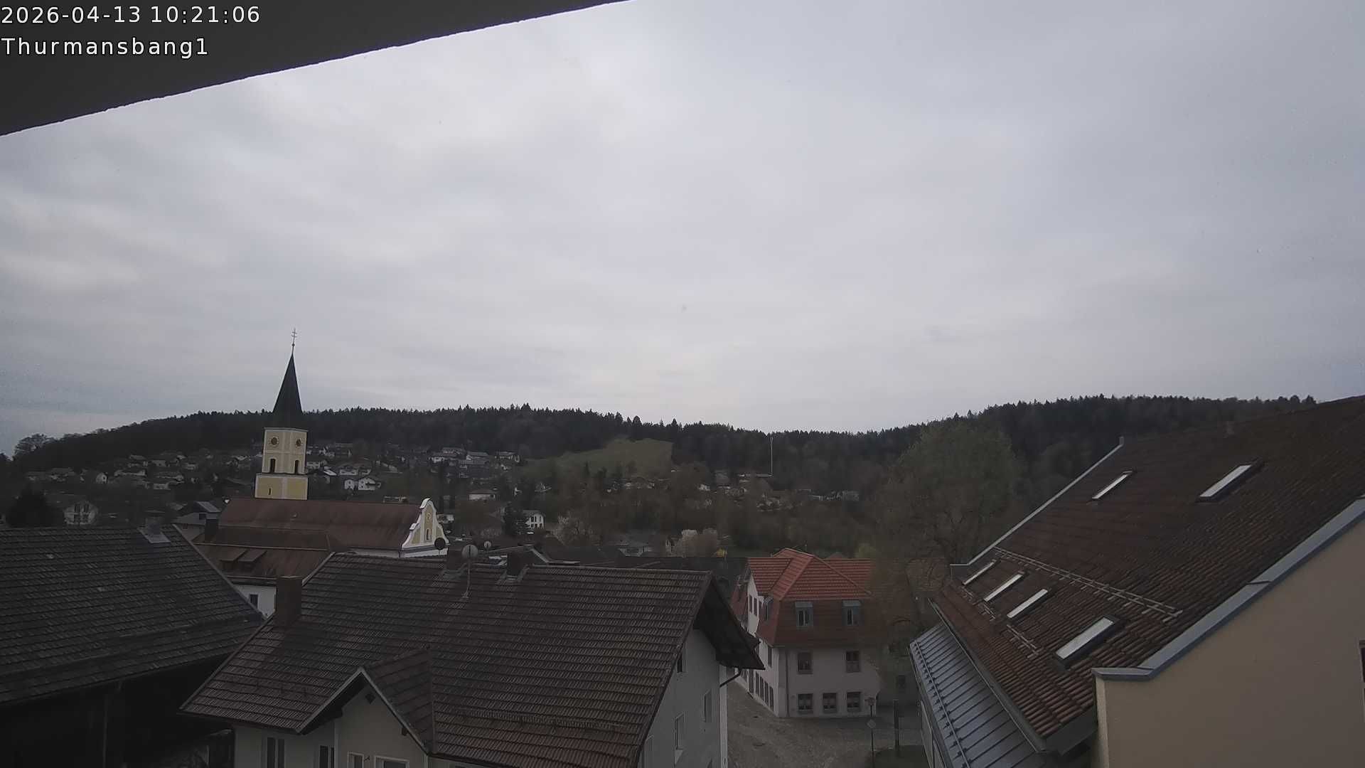 Archiv Foto Webcam Blick auf Thurmansbang im Bayerischen Wald