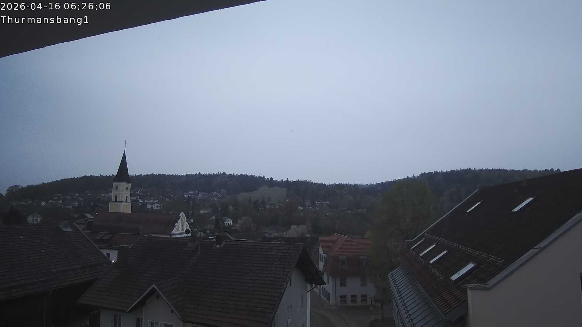 Archiv Foto Webcam Blick auf Thurmansbang im Bayerischen Wald