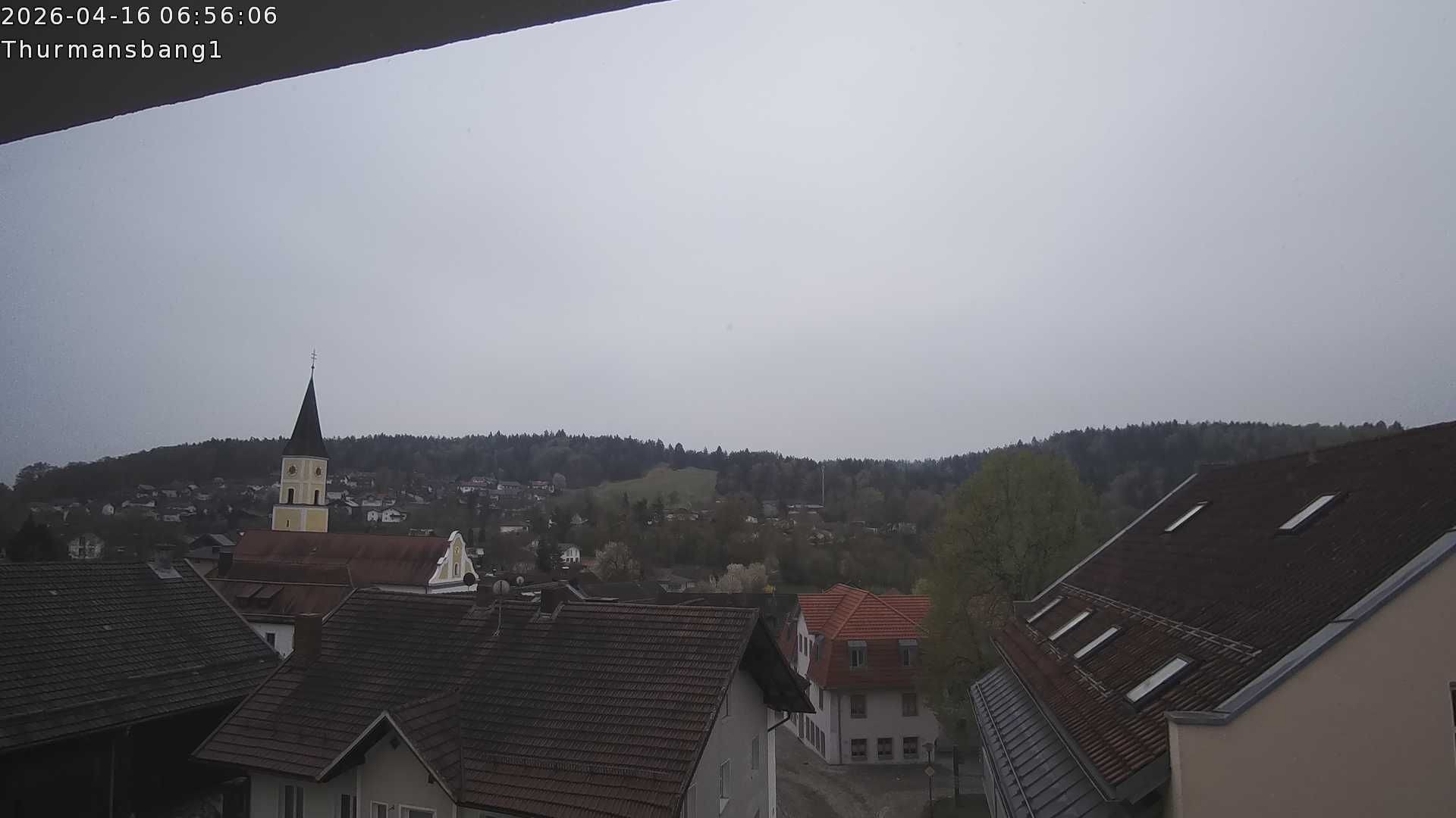 Archiv Foto Webcam Blick auf Thurmansbang im Bayerischen Wald