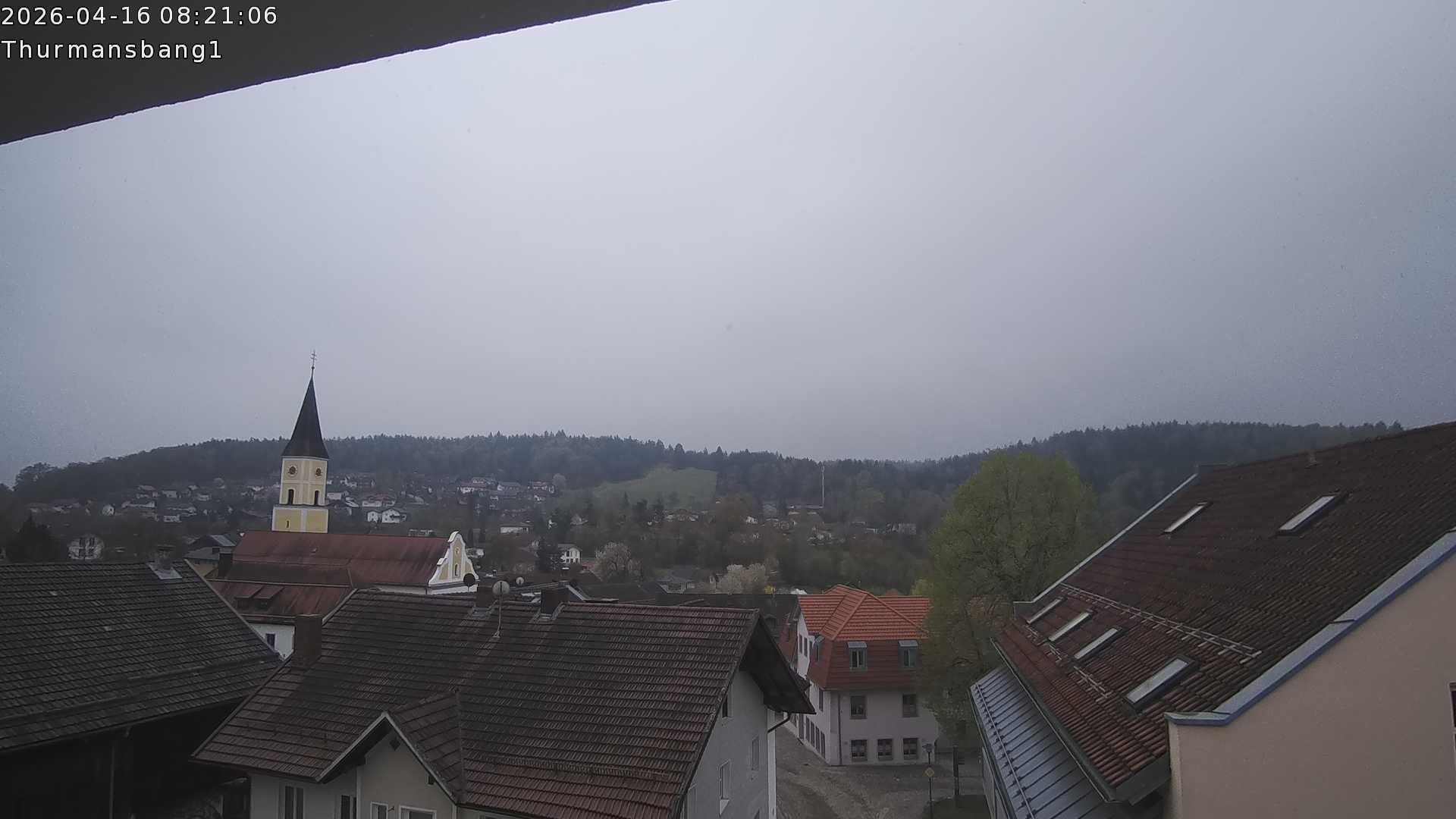 Archiv Foto Webcam Blick auf Thurmansbang im Bayerischen Wald