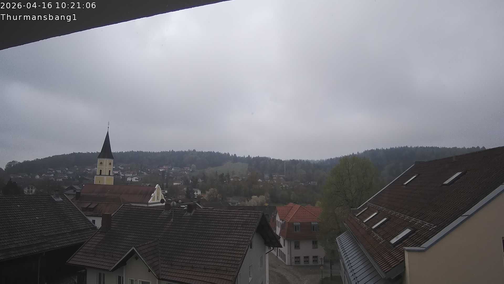 Archiv Foto Webcam Blick auf Thurmansbang im Bayerischen Wald