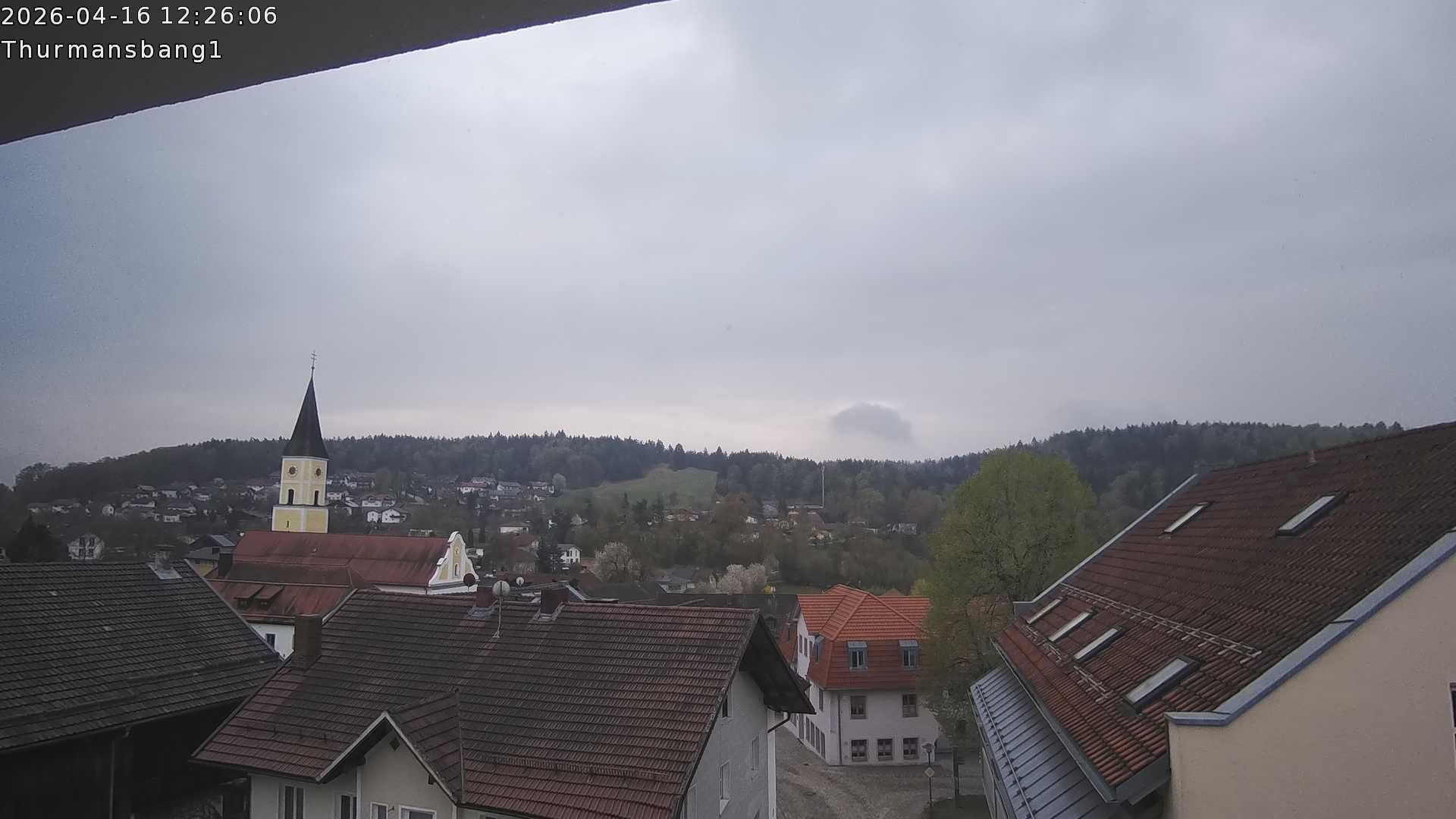 Archiv Foto Webcam Blick auf Thurmansbang im Bayerischen Wald