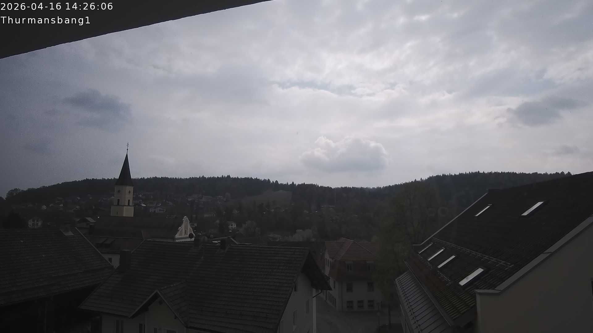 Archiv Foto Webcam Blick auf Thurmansbang im Bayerischen Wald