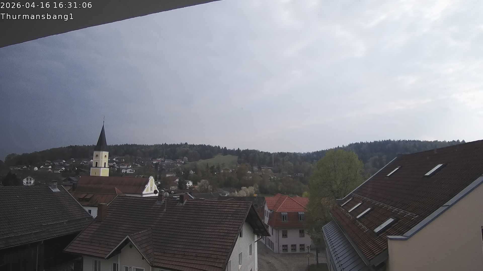 Archiv Foto Webcam Blick auf Thurmansbang im Bayerischen Wald