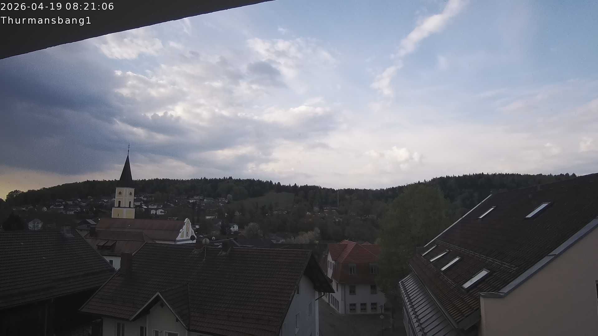 Archiv Foto Webcam Blick auf Thurmansbang im Bayerischen Wald
