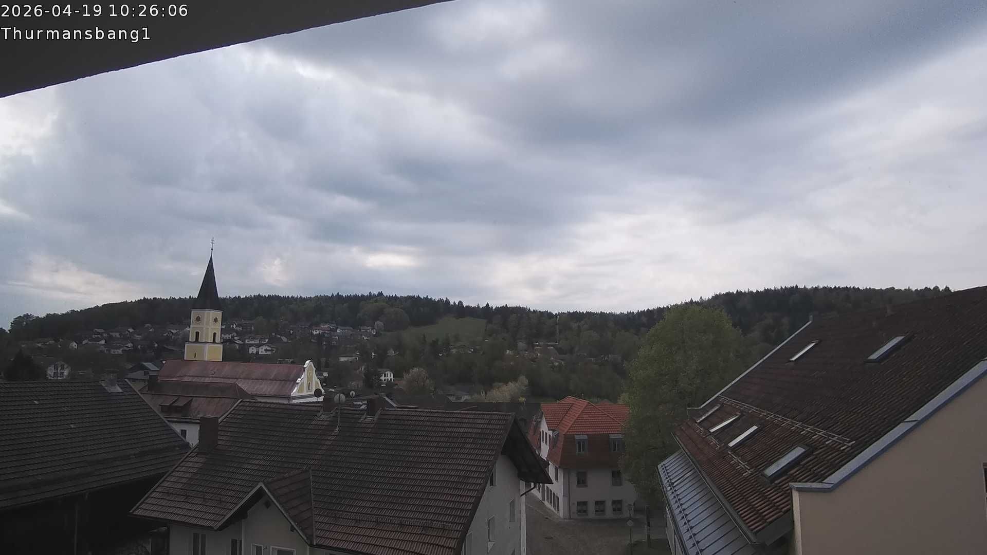Archiv Foto Webcam Blick auf Thurmansbang im Bayerischen Wald