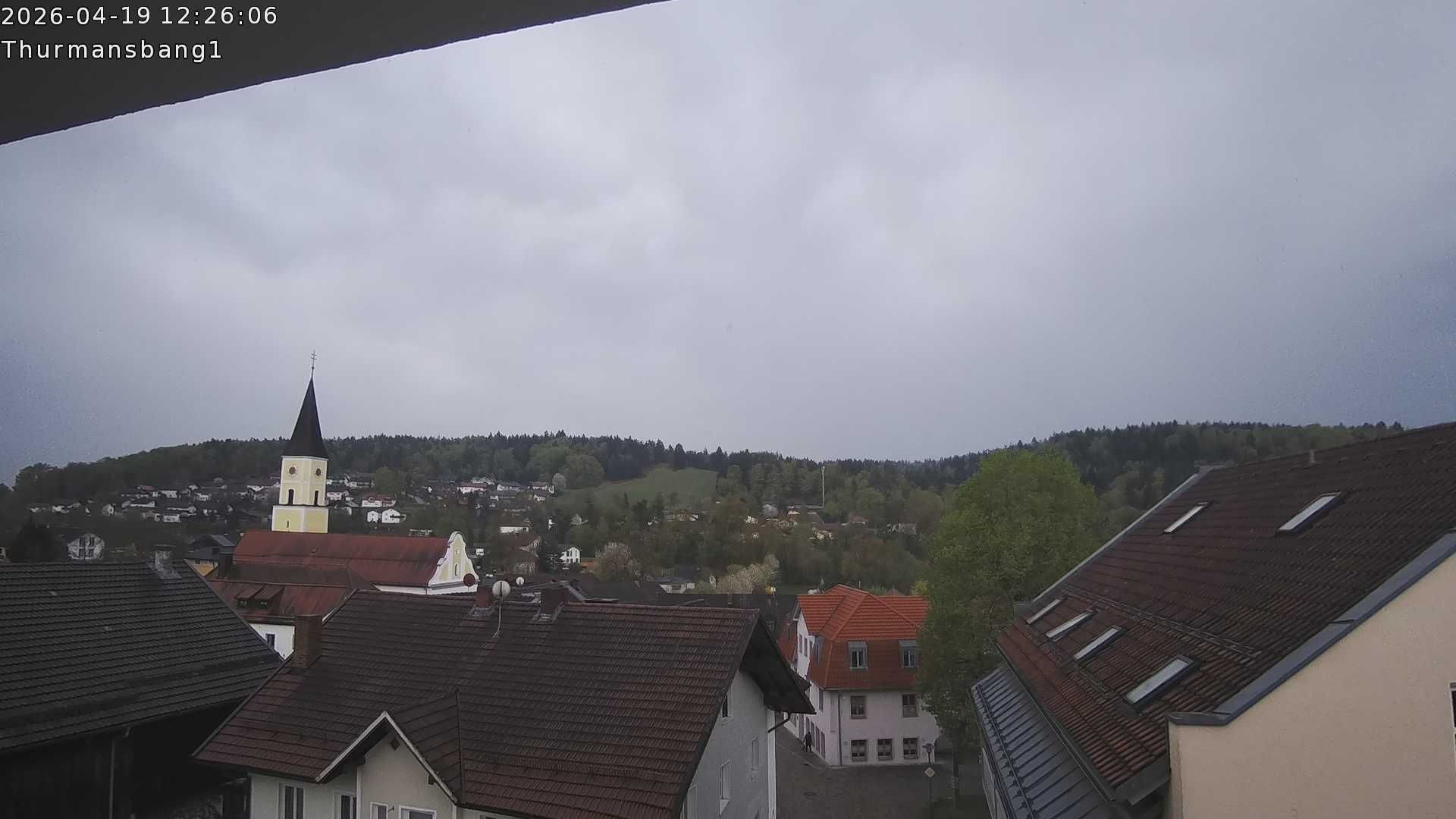 Archiv Foto Webcam Blick auf Thurmansbang im Bayerischen Wald