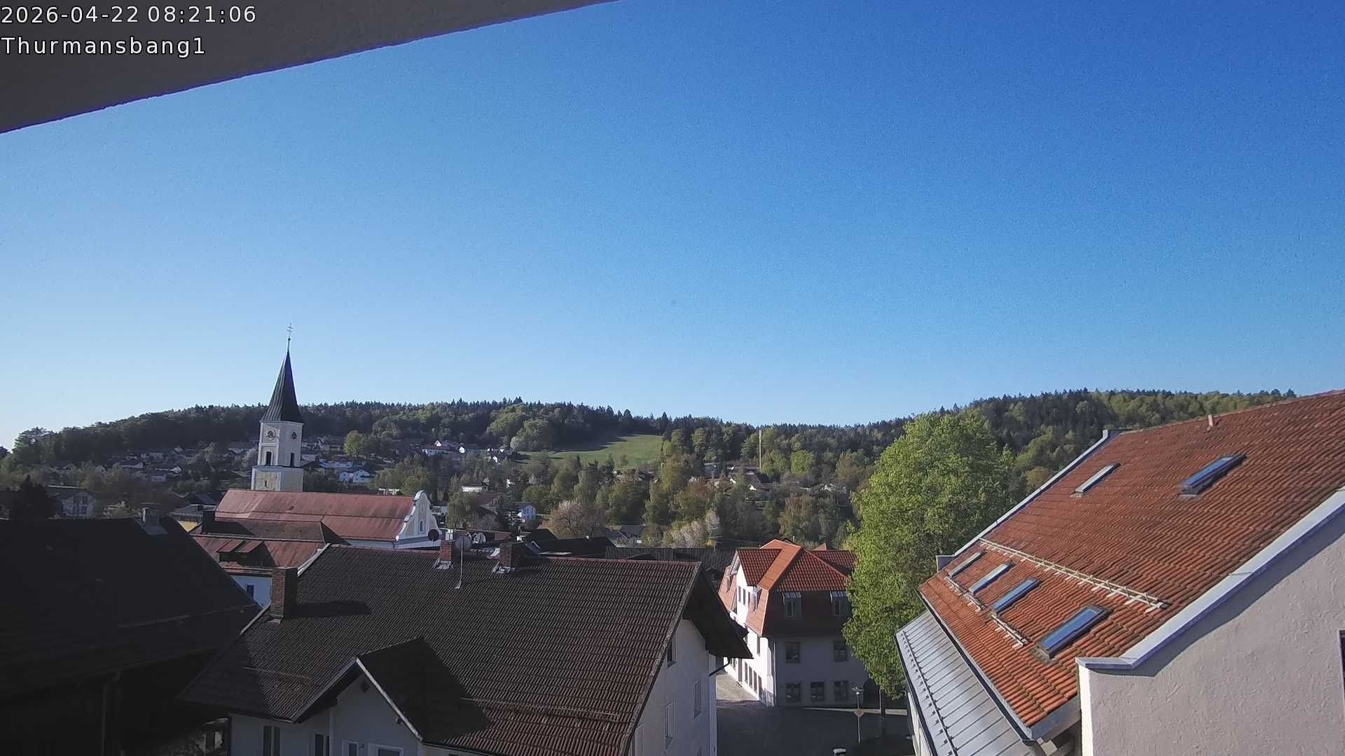 Archiv Foto Webcam Blick auf Thurmansbang im Bayerischen Wald