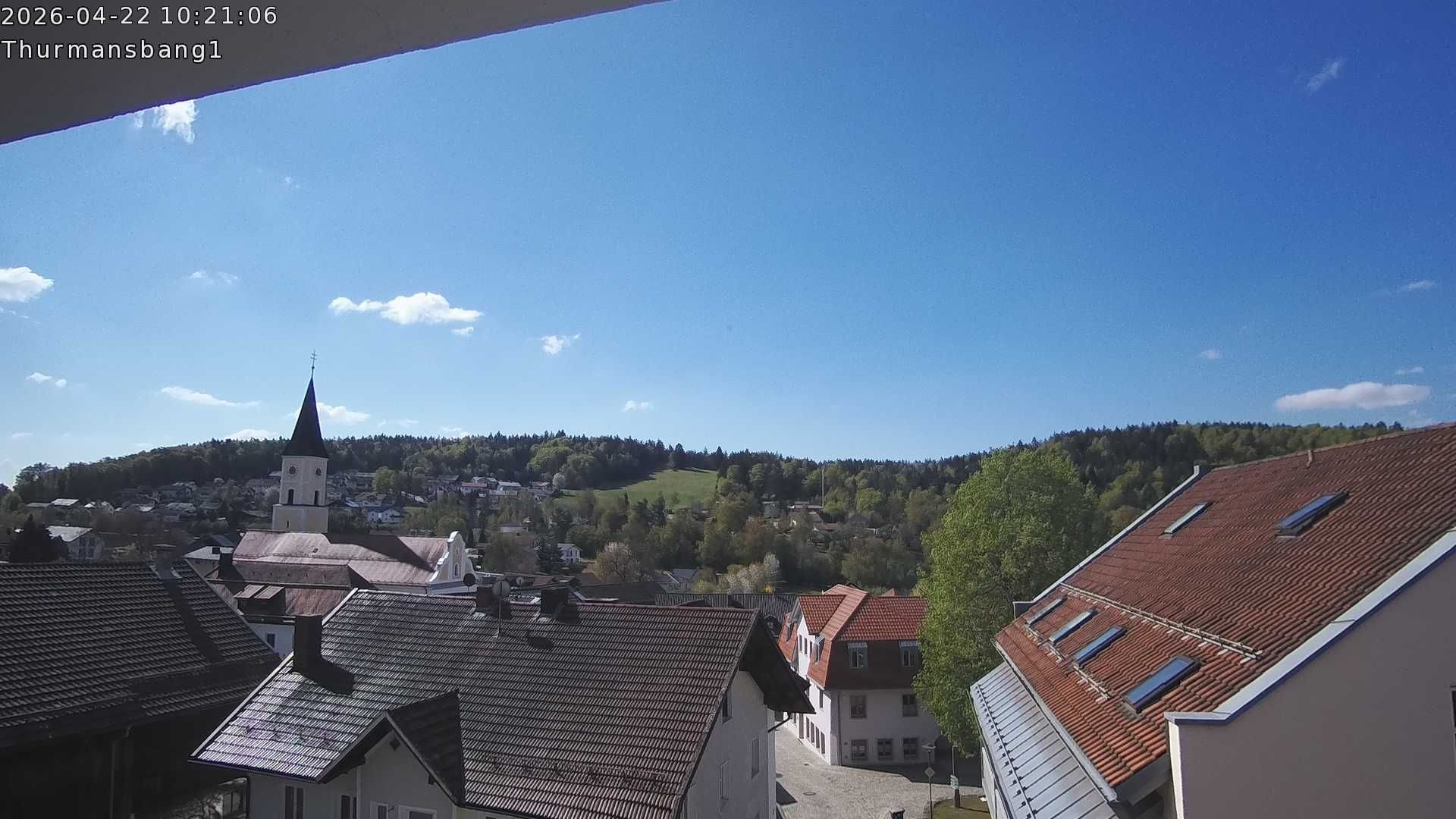 Archiv Foto Webcam Blick auf Thurmansbang im Bayerischen Wald