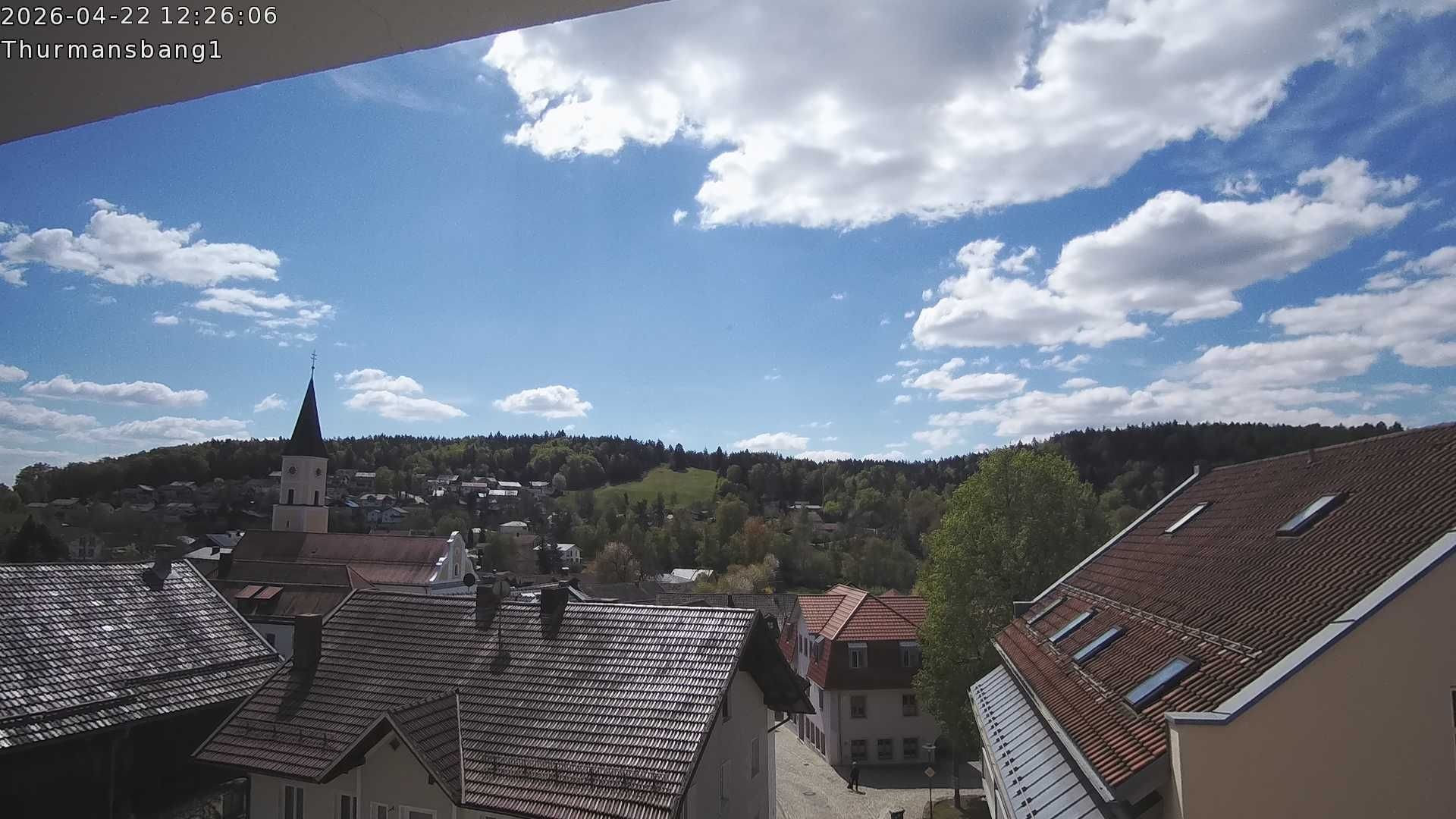 Archiv Foto Webcam Blick auf Thurmansbang im Bayerischen Wald