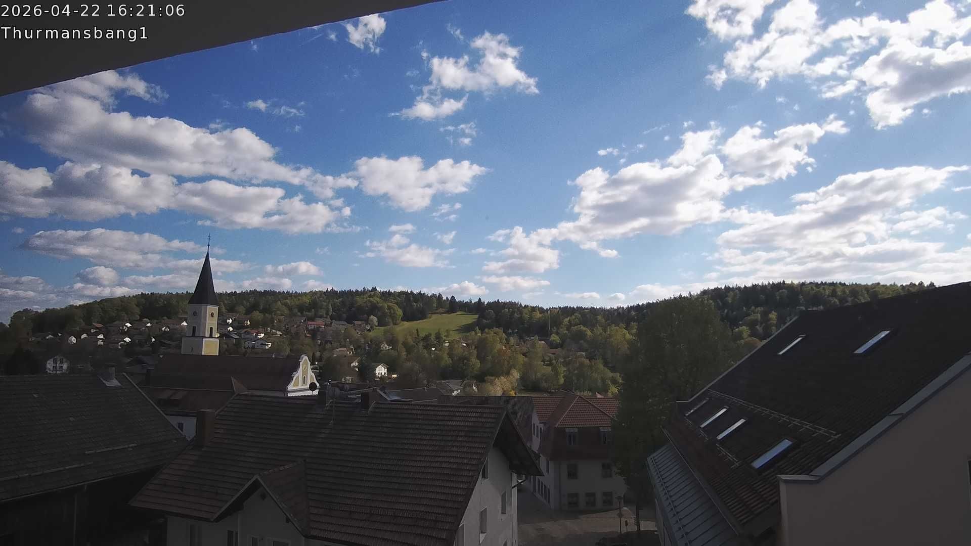 Archiv Foto Webcam Blick auf Thurmansbang im Bayerischen Wald