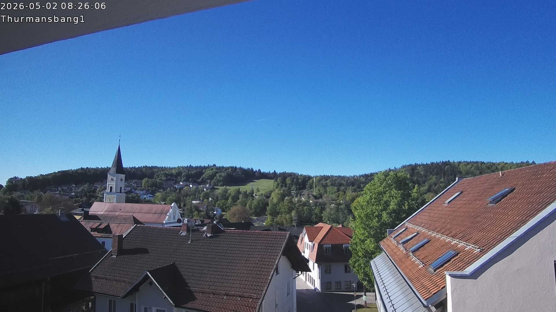 Archiv Foto Webcam Blick auf Thurmansbang im Bayerischen Wald