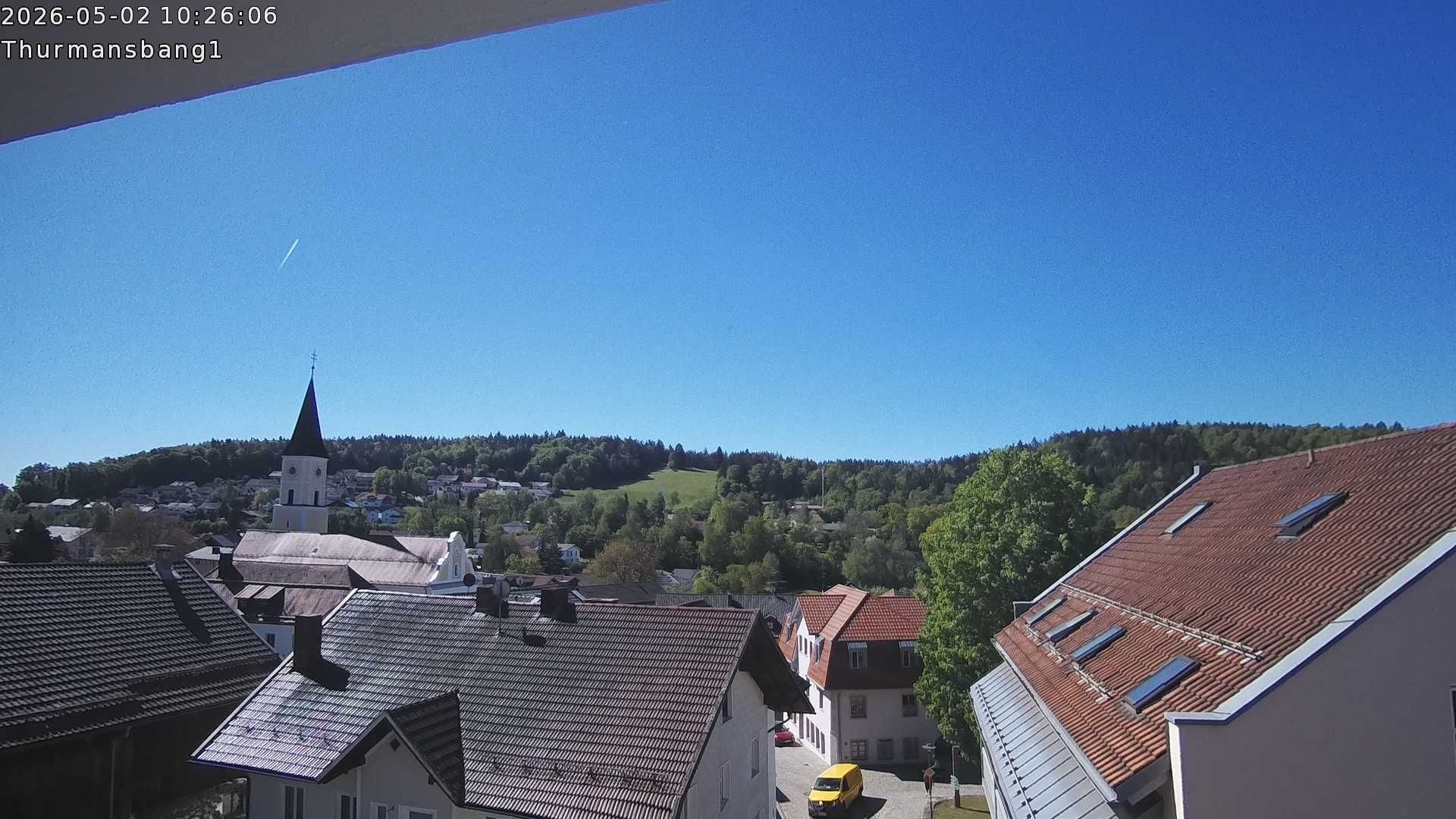 Archiv Foto Webcam Blick auf Thurmansbang im Bayerischen Wald