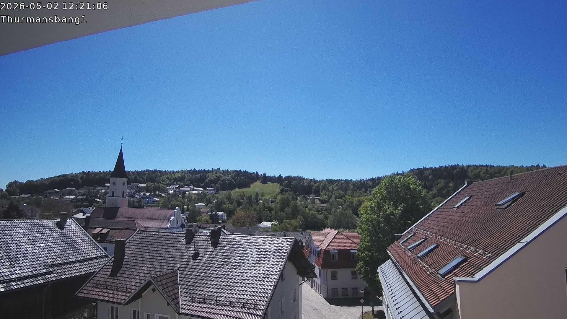Archiv Foto Webcam Blick auf Thurmansbang im Bayerischen Wald