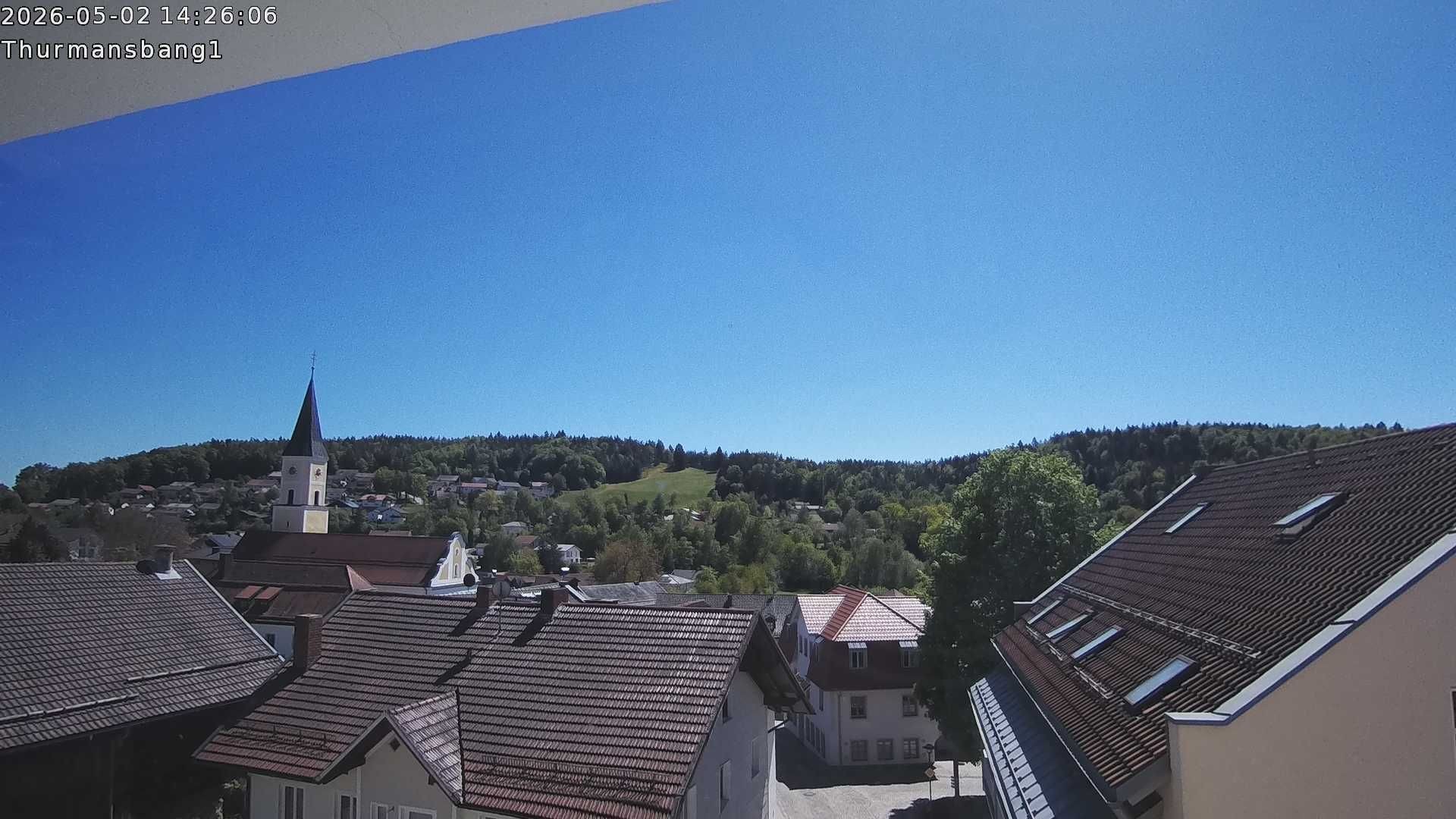 Archiv Foto Webcam Blick auf Thurmansbang im Bayerischen Wald