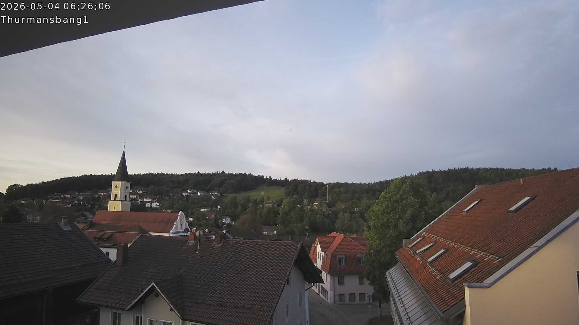 Archiv Foto Webcam Blick auf Thurmansbang im Bayerischen Wald