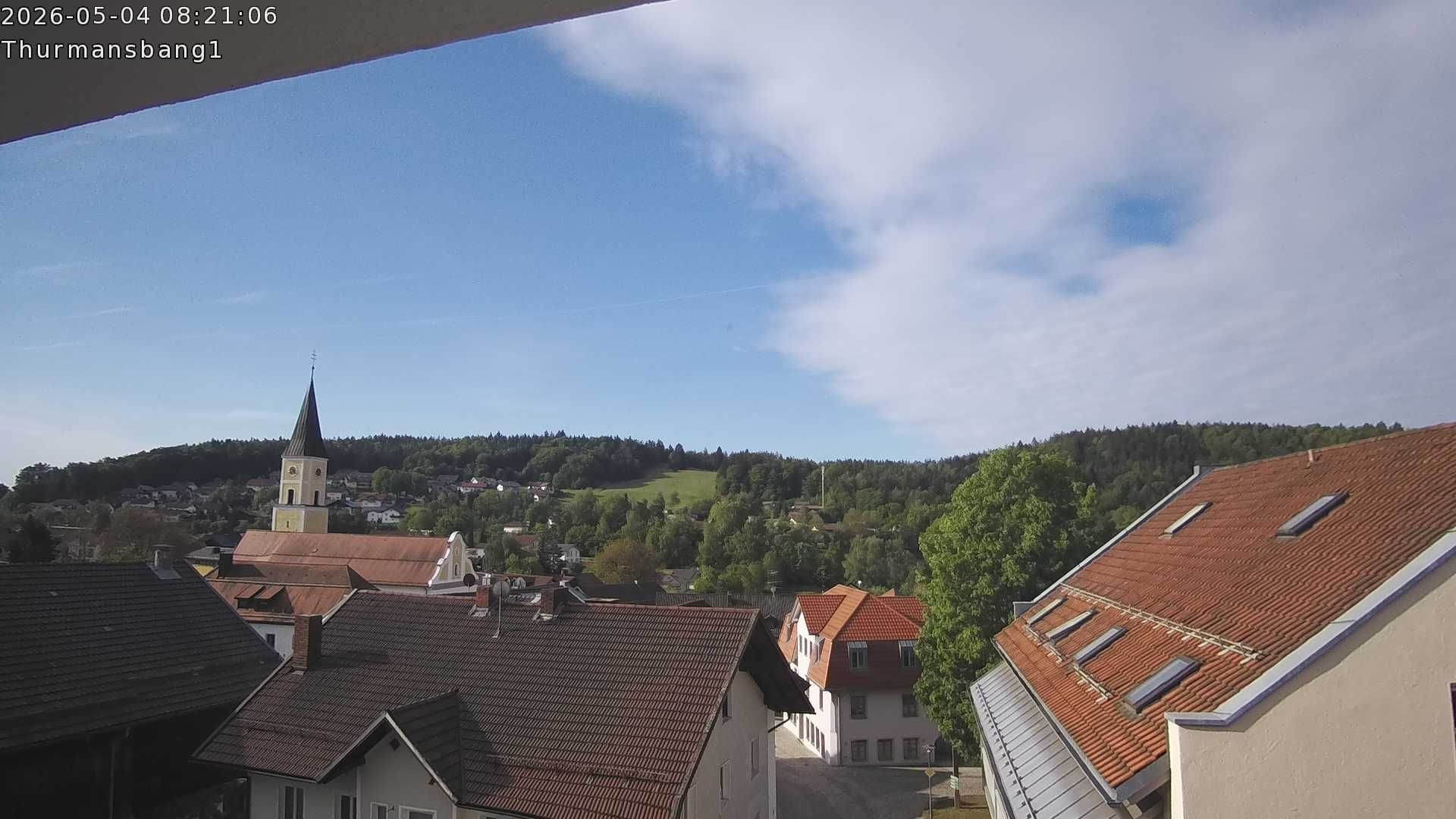 Archiv Foto Webcam Blick auf Thurmansbang im Bayerischen Wald
