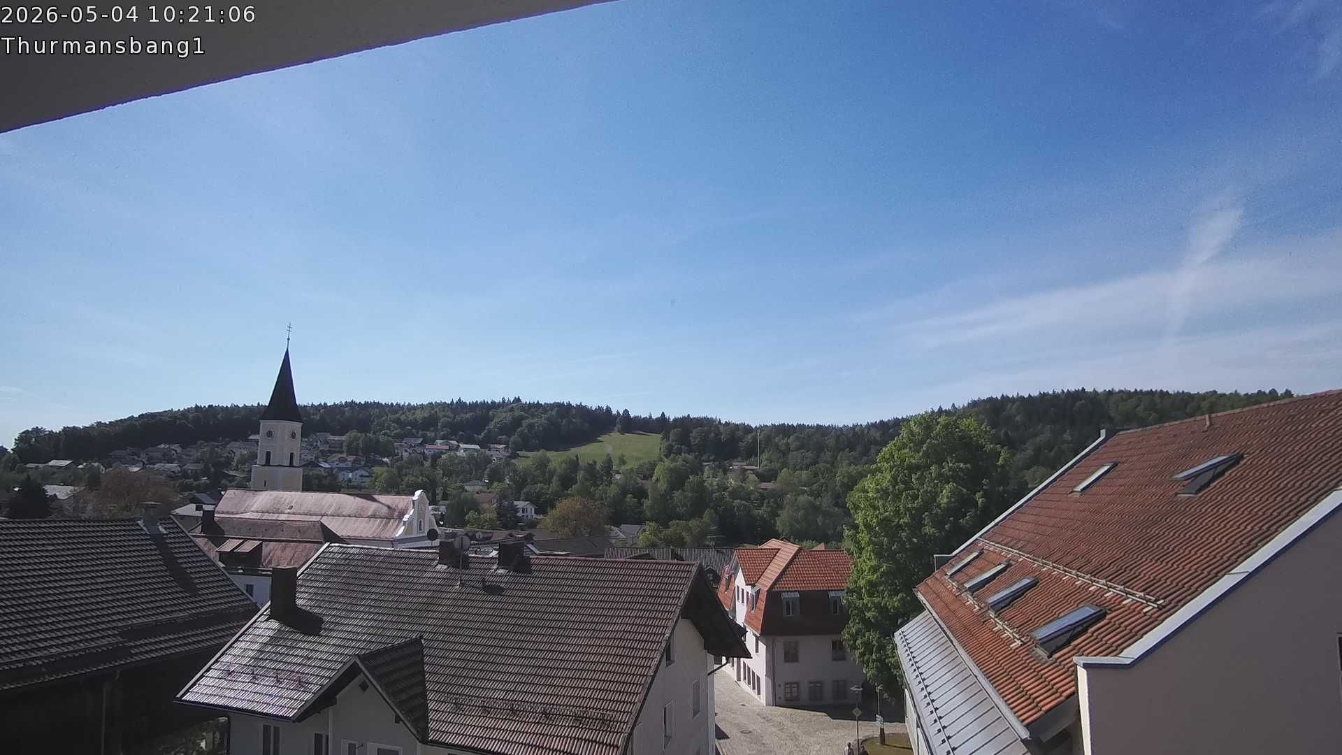 Archiv Foto Webcam Blick auf Thurmansbang im Bayerischen Wald