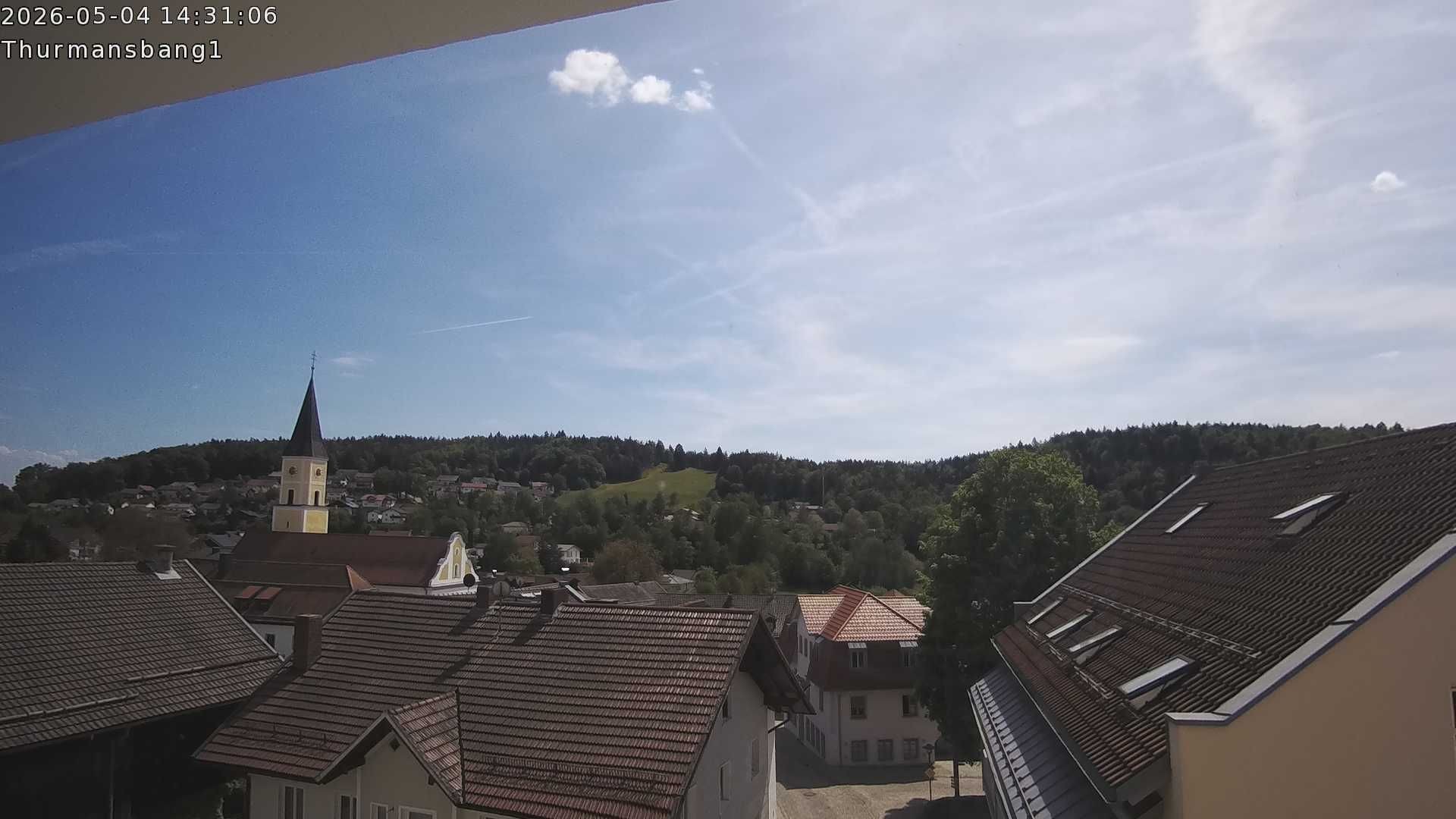 Archiv Foto Webcam Blick auf Thurmansbang im Bayerischen Wald