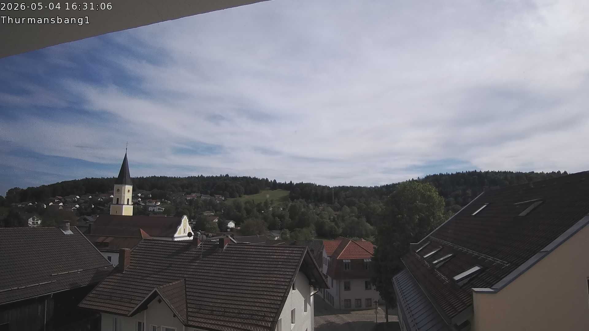 Archiv Foto Webcam Blick auf Thurmansbang im Bayerischen Wald