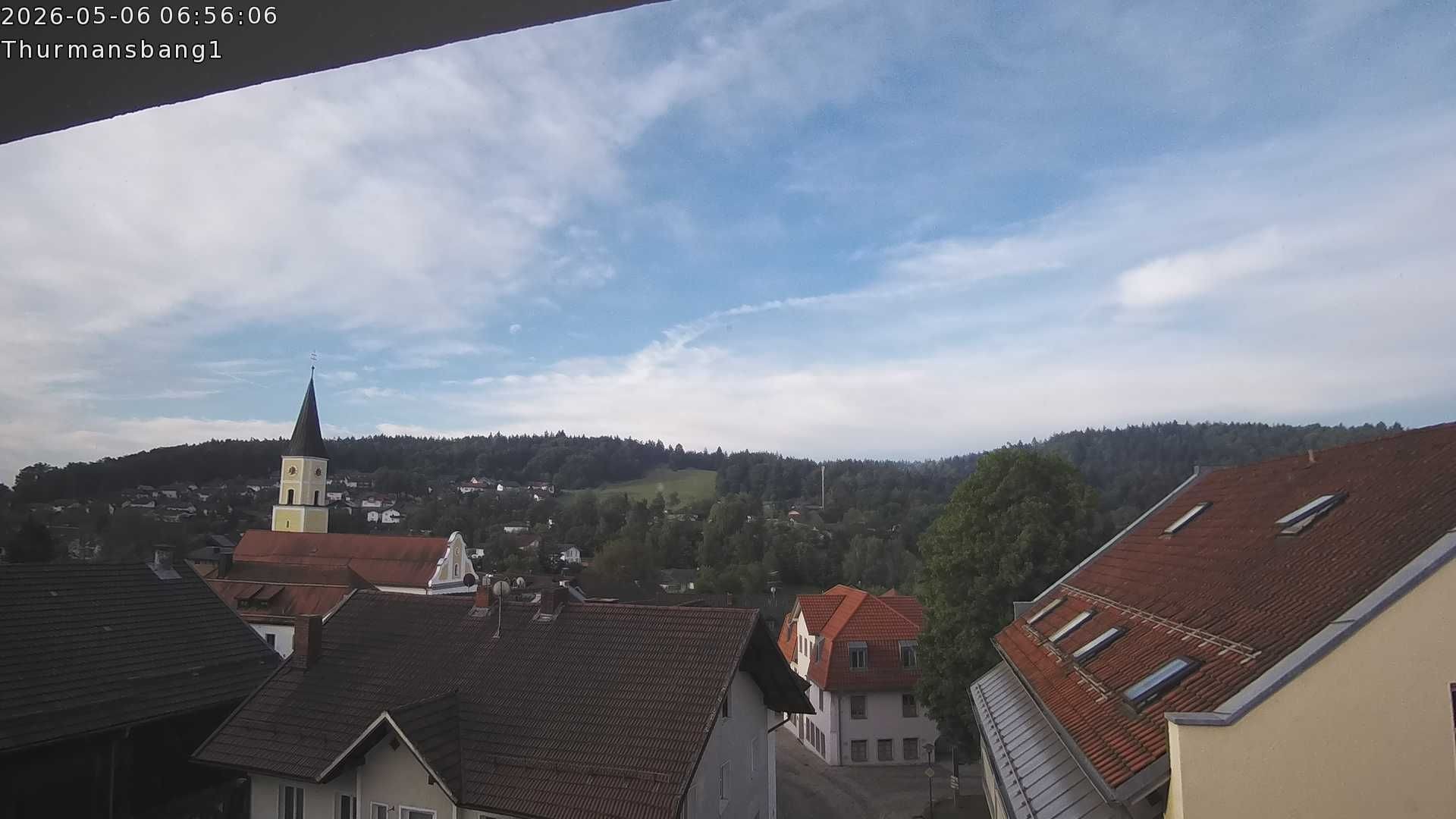 Archiv Foto Webcam Blick auf Thurmansbang im Bayerischen Wald