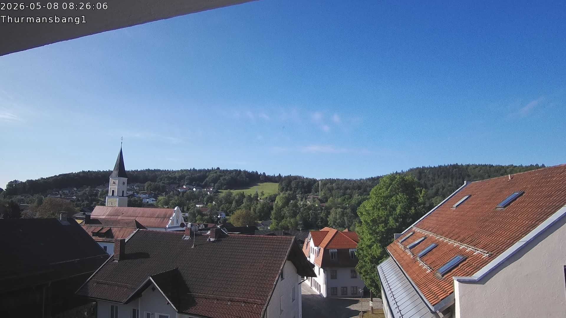 Archiv Foto Webcam Blick auf Thurmansbang im Bayerischen Wald