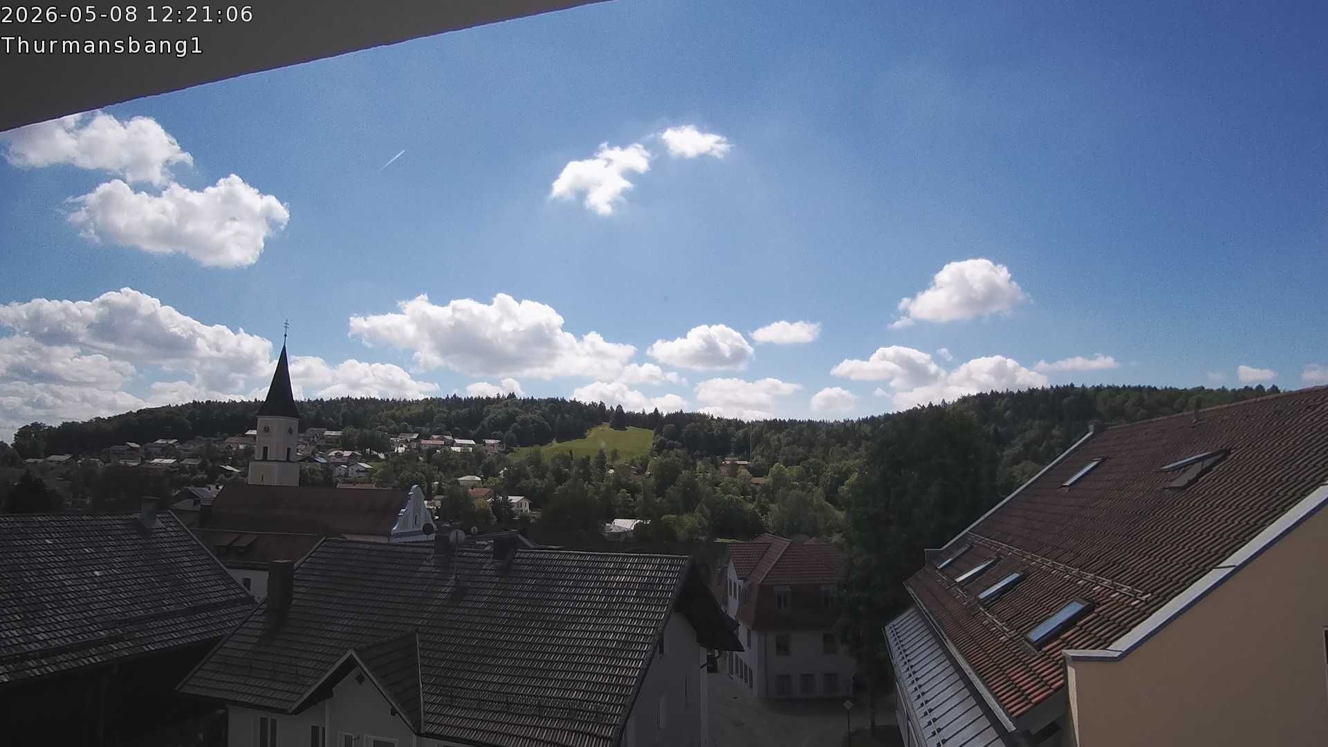 Archiv Foto Webcam Blick auf Thurmansbang im Bayerischen Wald