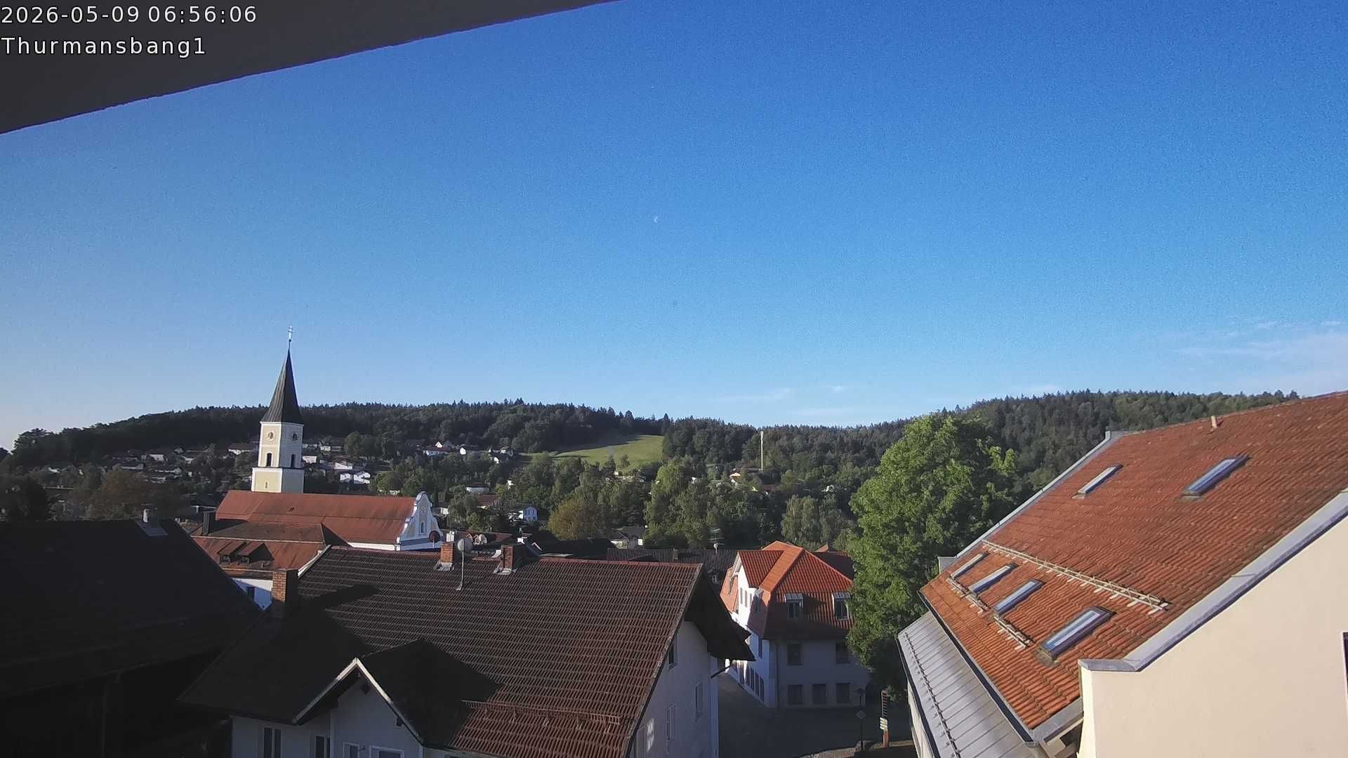 Archiv Foto Webcam Blick auf Thurmansbang im Bayerischen Wald