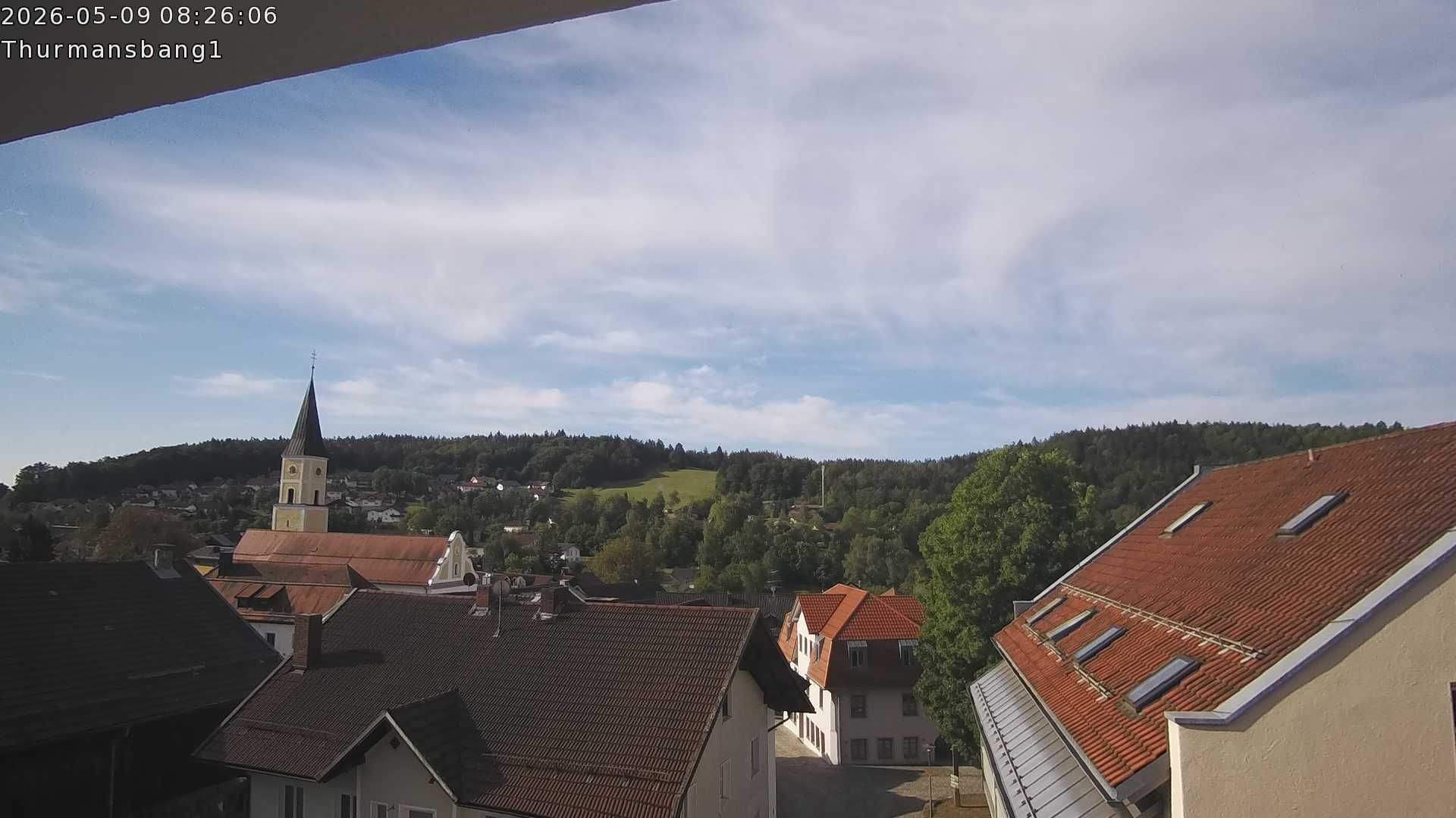Archiv Foto Webcam Blick auf Thurmansbang im Bayerischen Wald