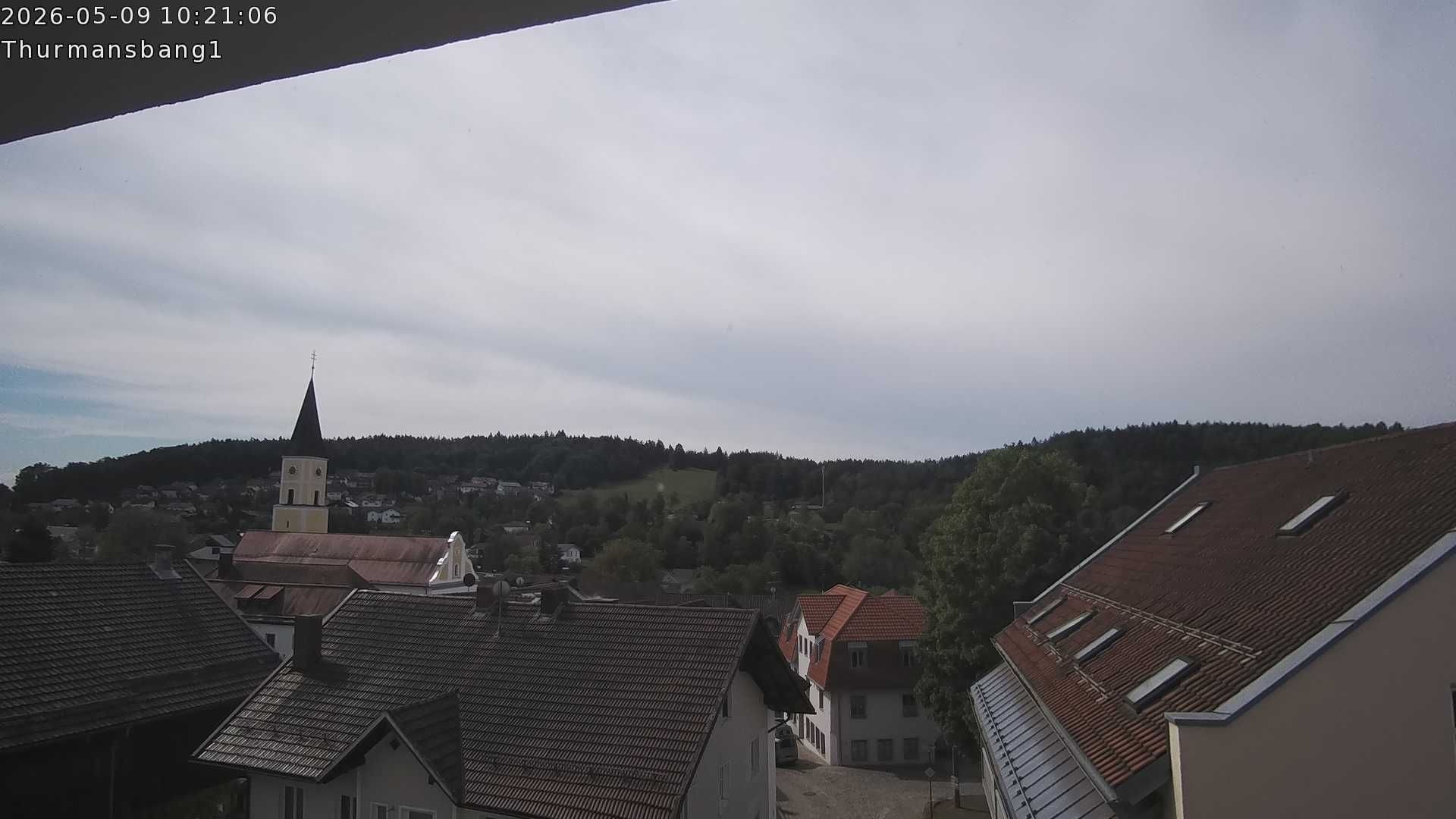 Archiv Foto Webcam Blick auf Thurmansbang im Bayerischen Wald