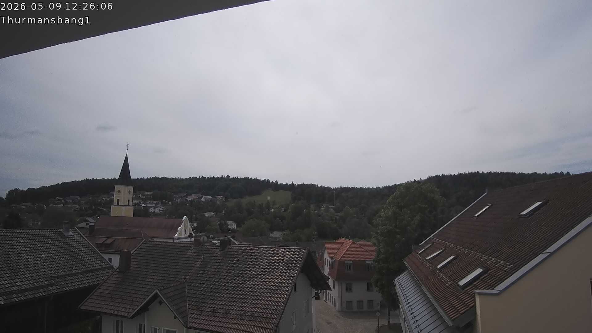 Archiv Foto Webcam Blick auf Thurmansbang im Bayerischen Wald