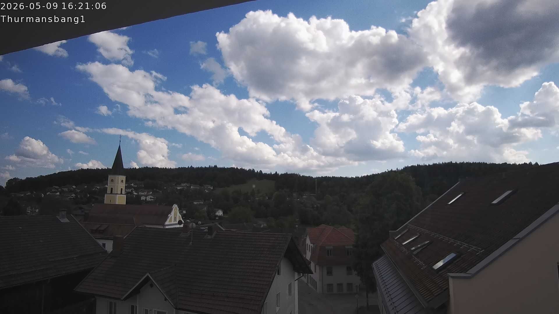 Archiv Foto Webcam Blick auf Thurmansbang im Bayerischen Wald