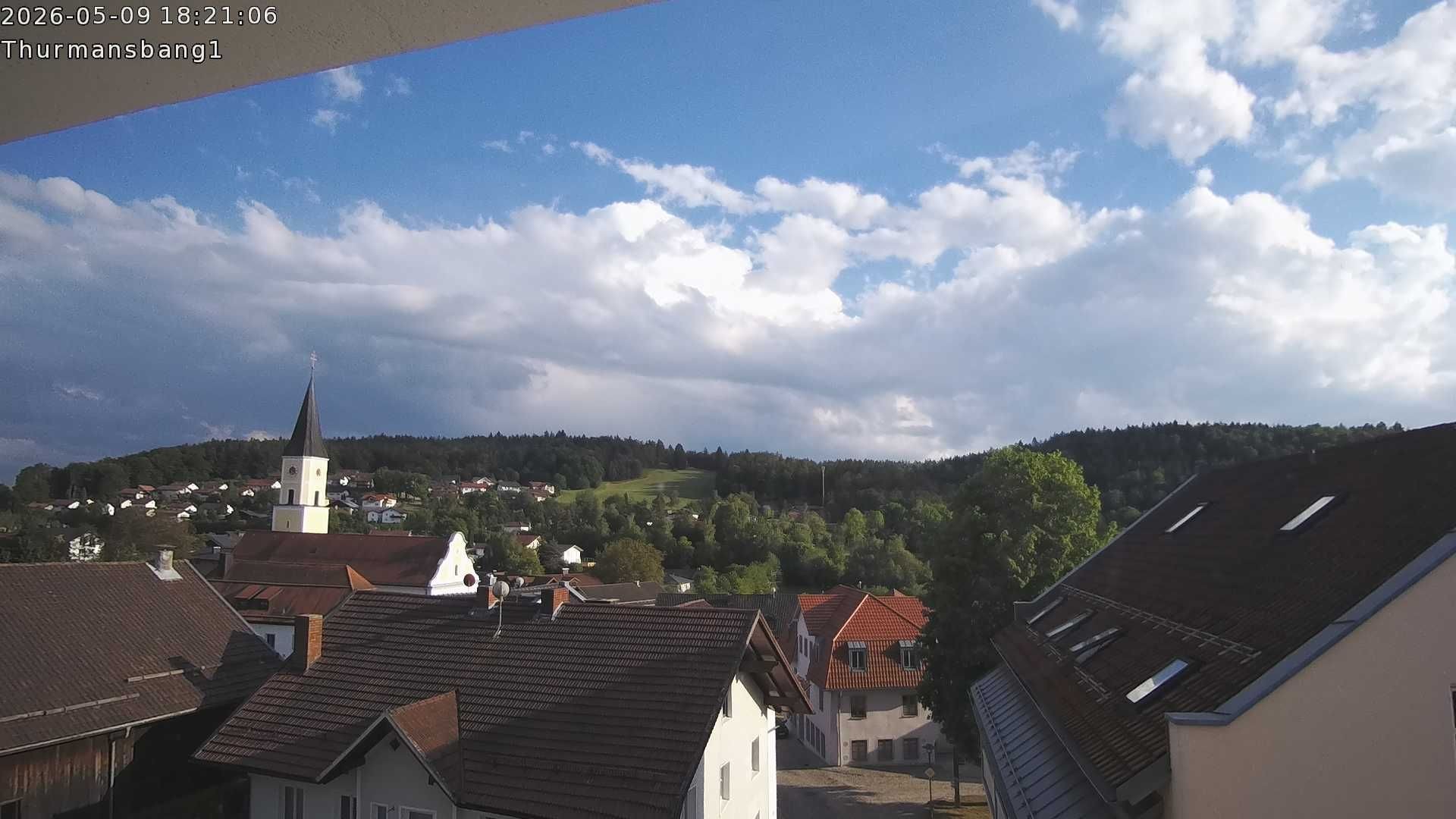 Archiv Foto Webcam Blick auf Thurmansbang im Bayerischen Wald