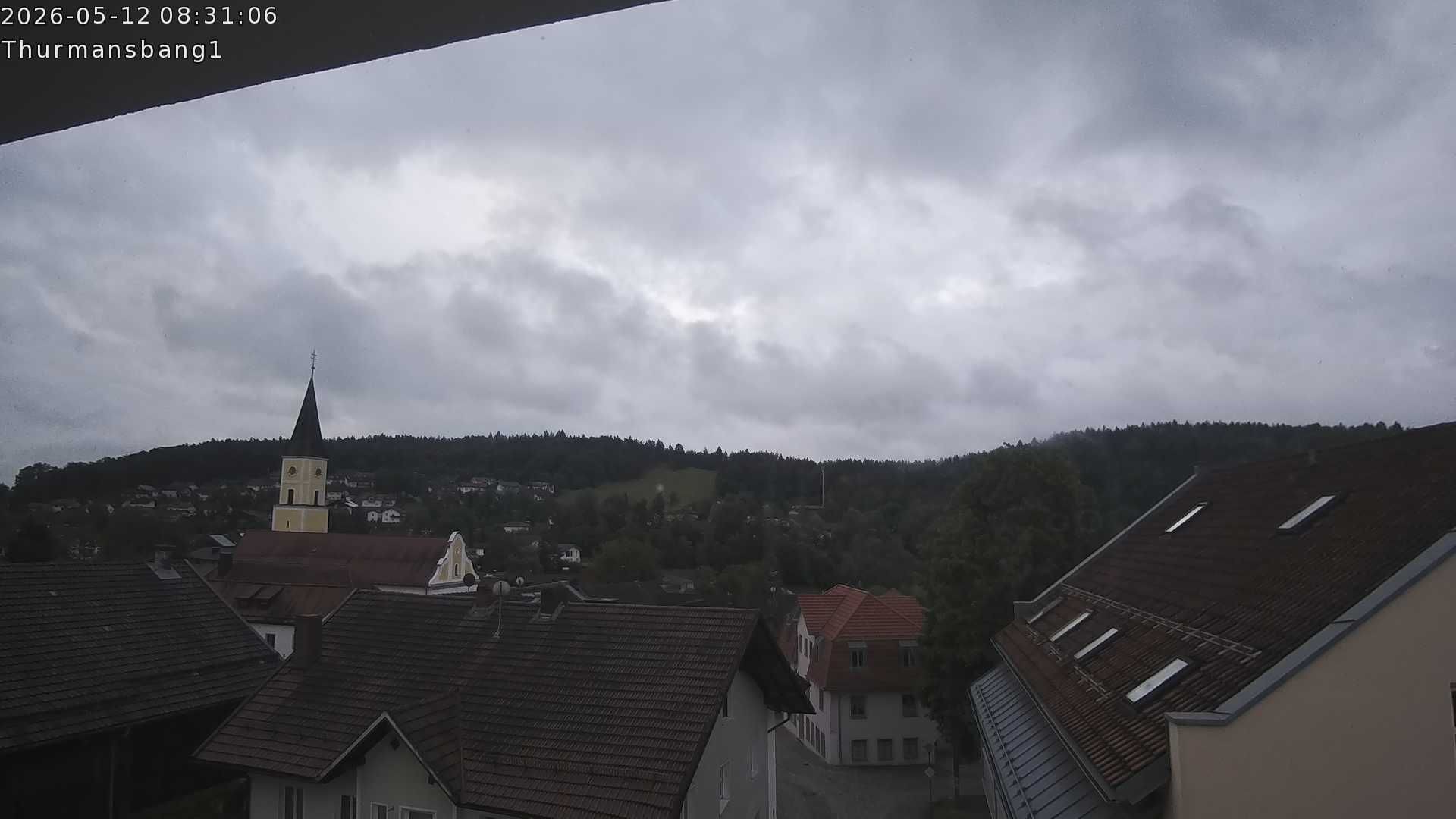 Archiv Foto Webcam Blick auf Thurmansbang im Bayerischen Wald