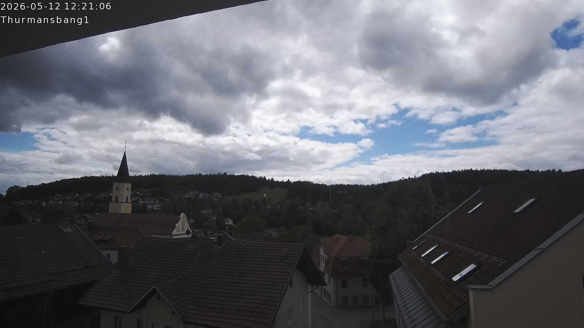 Archiv Foto Webcam Blick auf Thurmansbang im Bayerischen Wald