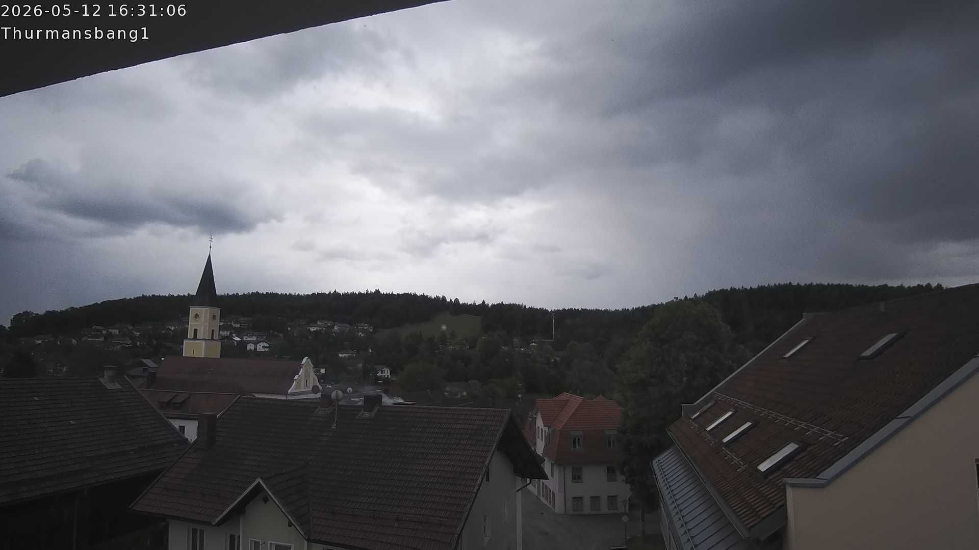 Archiv Foto Webcam Blick auf Thurmansbang im Bayerischen Wald