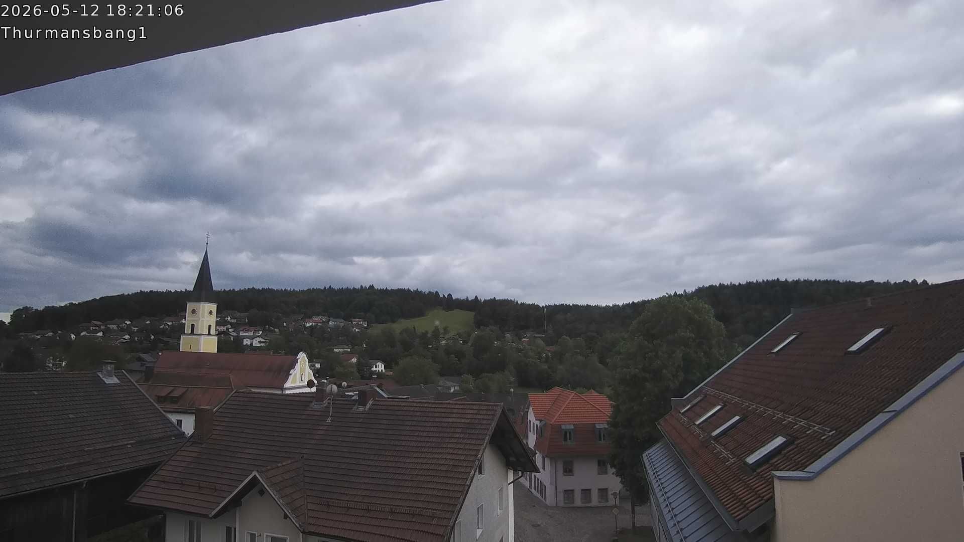 Archiv Foto Webcam Blick auf Thurmansbang im Bayerischen Wald