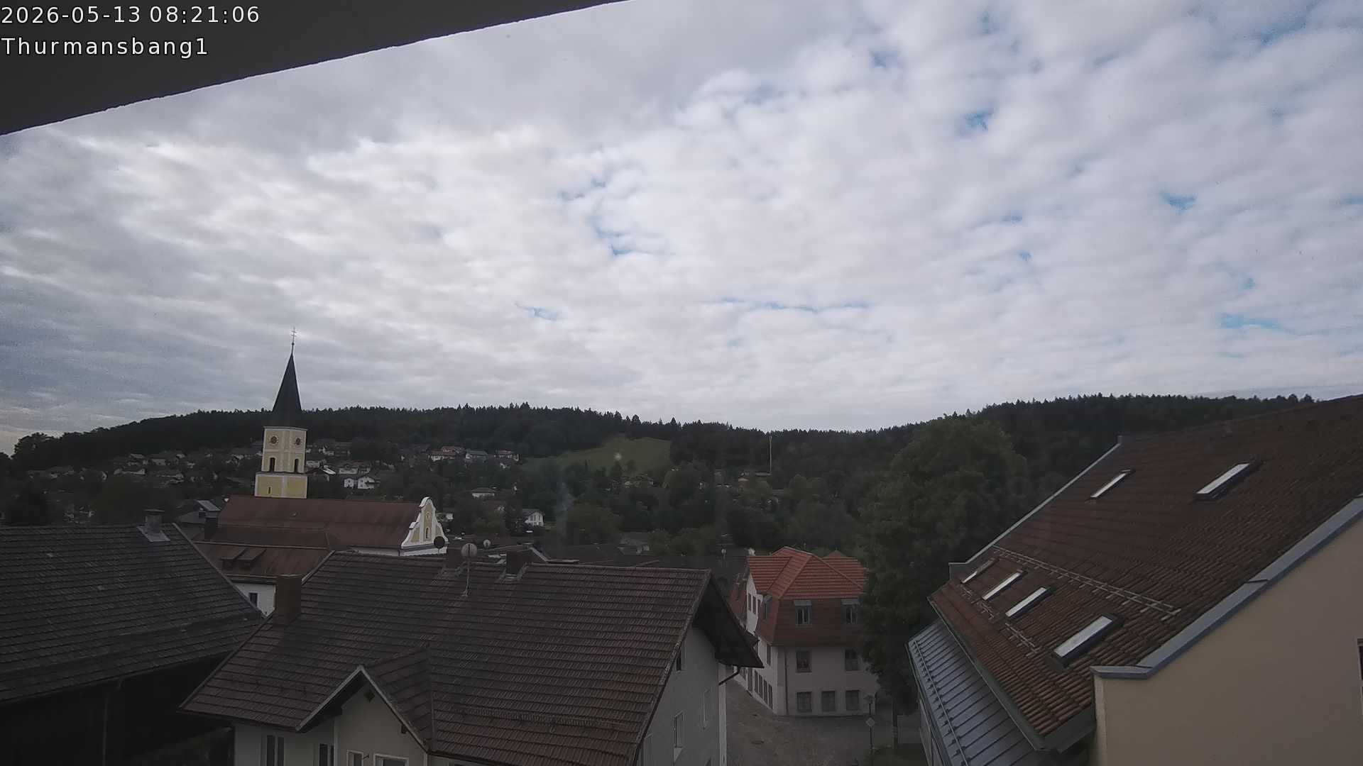 Archiv Foto Webcam Blick auf Thurmansbang im Bayerischen Wald