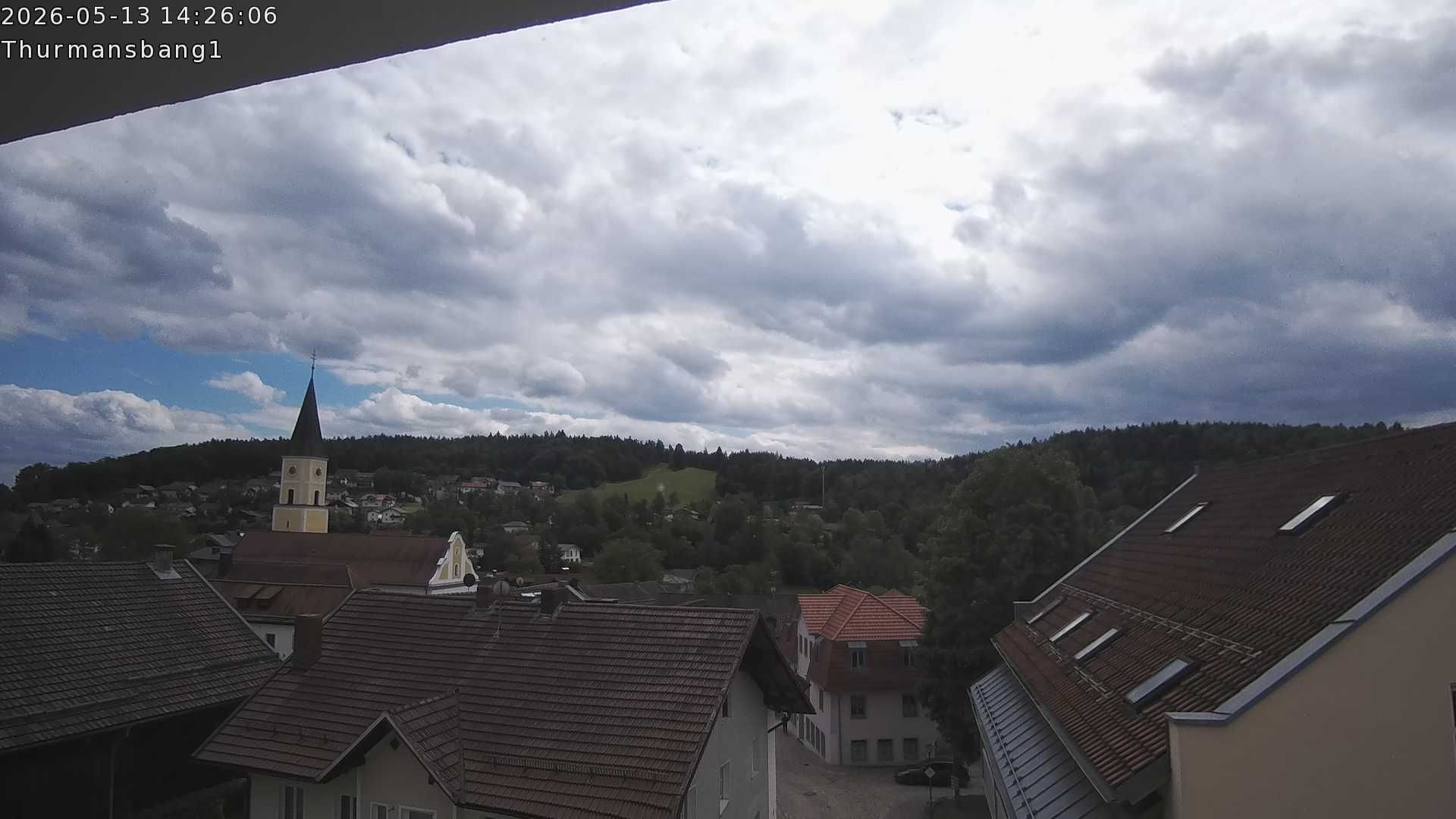 Archiv Foto Webcam Blick auf Thurmansbang im Bayerischen Wald