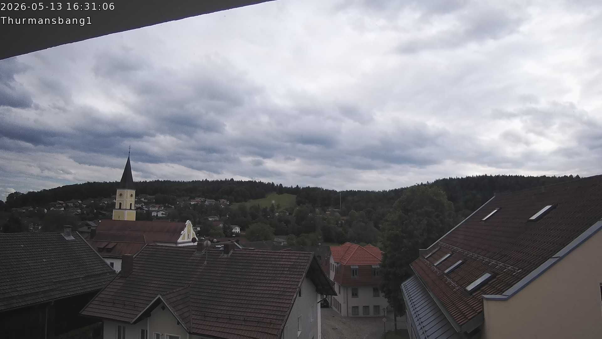 Archiv Foto Webcam Blick auf Thurmansbang im Bayerischen Wald