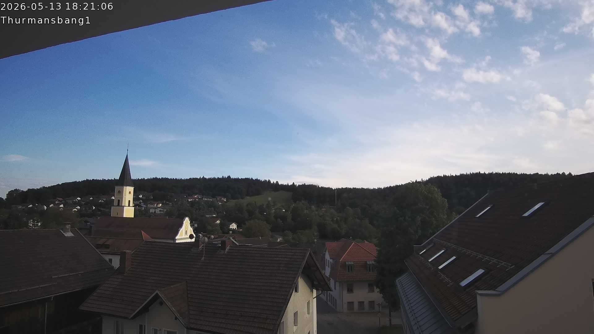 Archiv Foto Webcam Blick auf Thurmansbang im Bayerischen Wald
