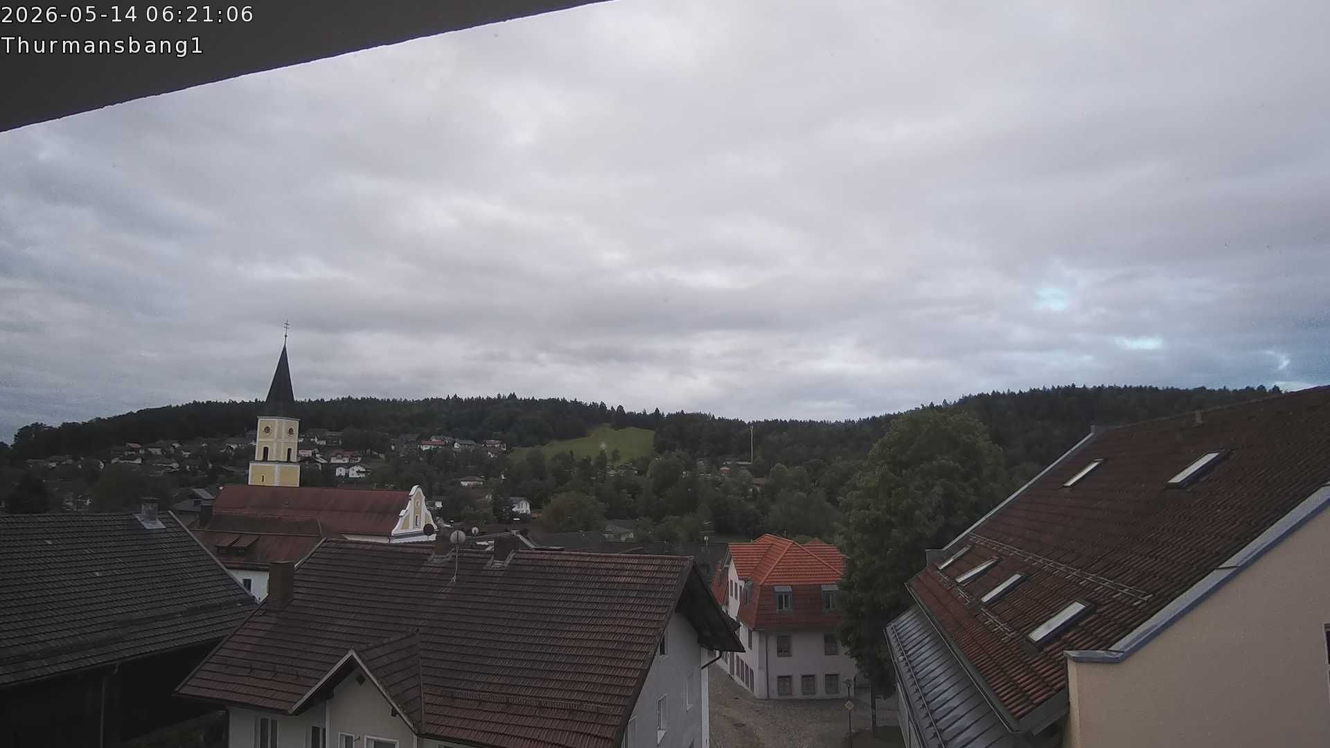 Archiv Foto Webcam Blick auf Thurmansbang im Bayerischen Wald