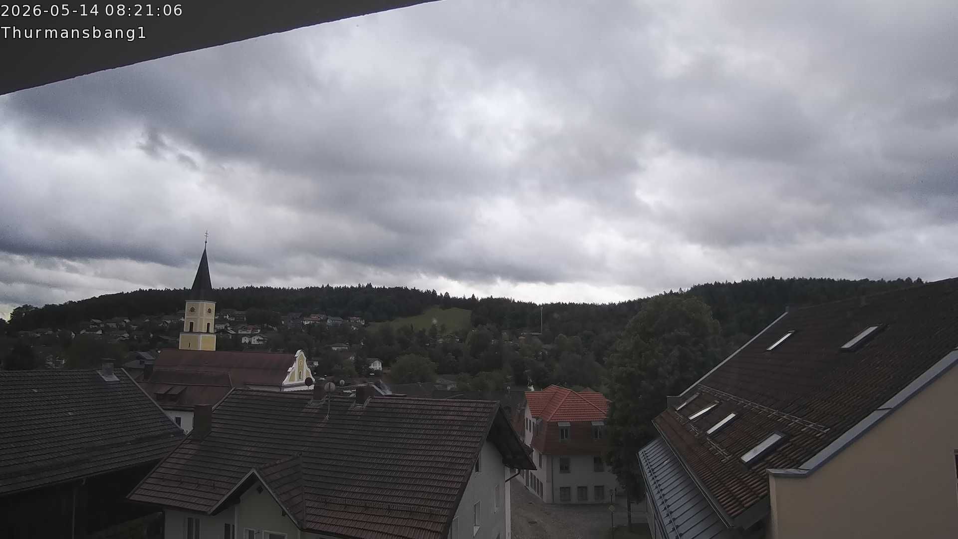 Archiv Foto Webcam Blick auf Thurmansbang im Bayerischen Wald