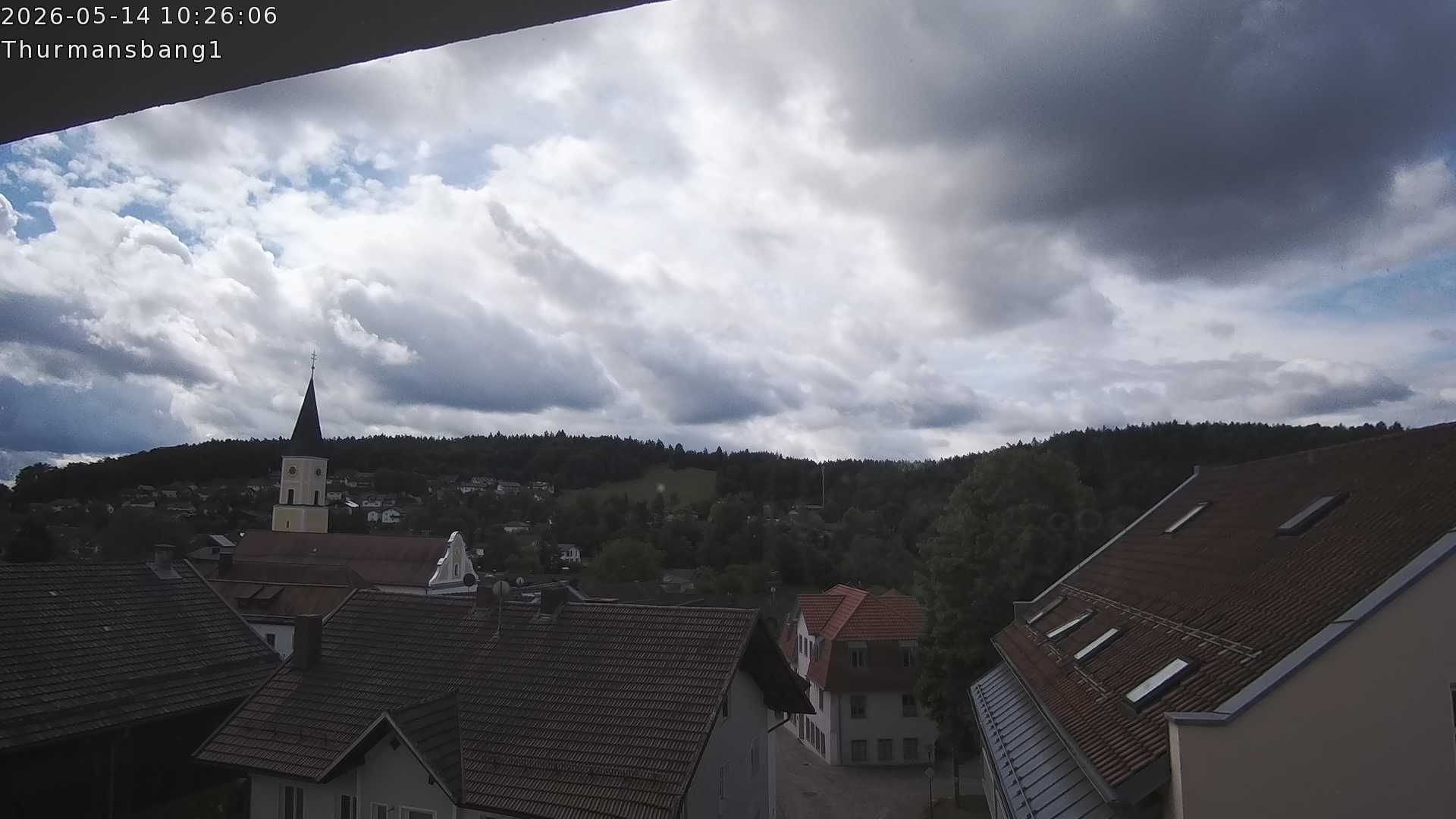 Archiv Foto Webcam Blick auf Thurmansbang im Bayerischen Wald