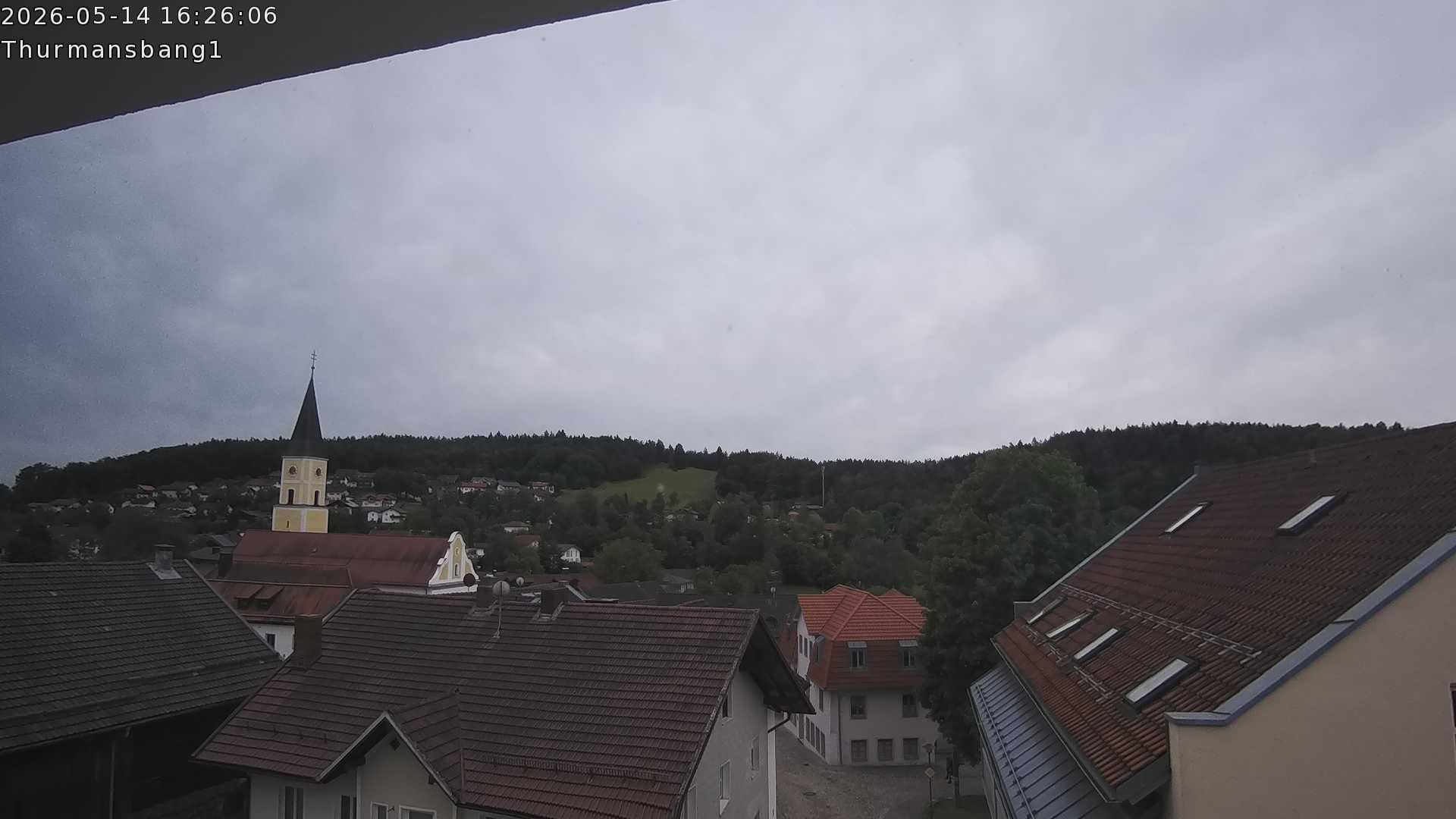 Archiv Foto Webcam Blick auf Thurmansbang im Bayerischen Wald