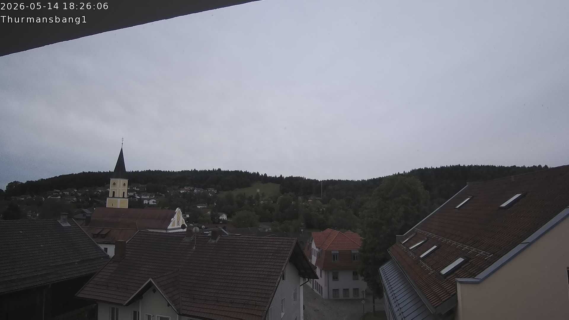 Archiv Foto Webcam Blick auf Thurmansbang im Bayerischen Wald